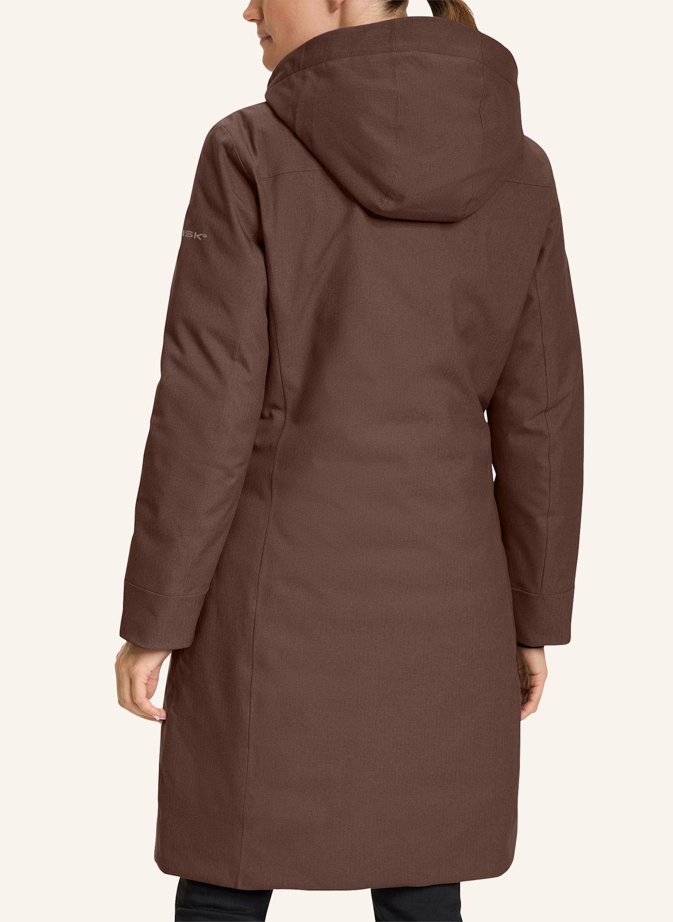 NORDISK TANA Down coat: DARK RED