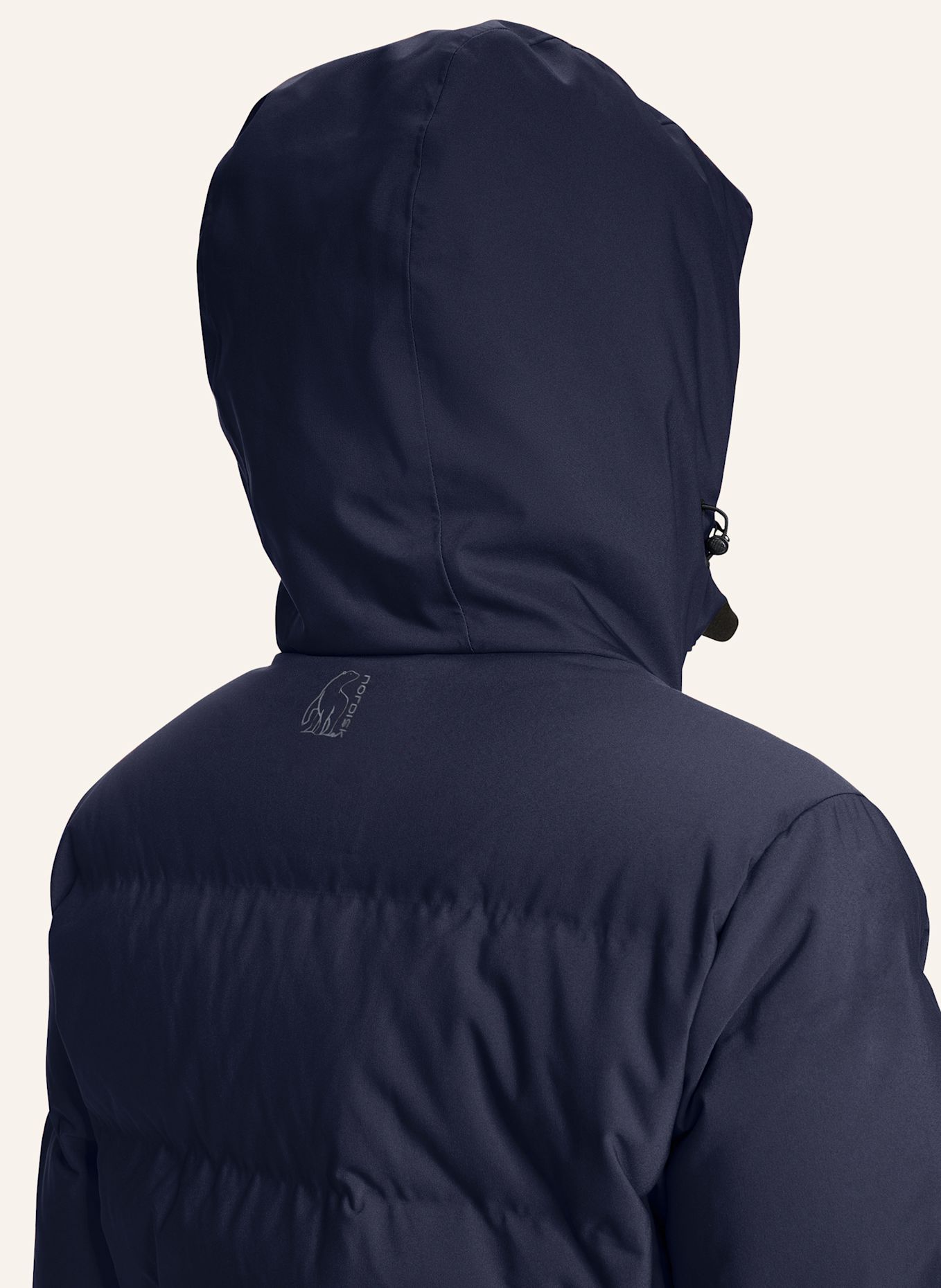 NORDISK Donsmantel AUKEA: BLAUW