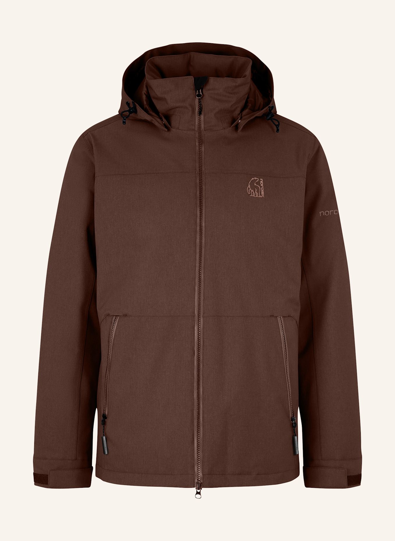NORDISK Daunenjacke MARTON: DUNKELROT