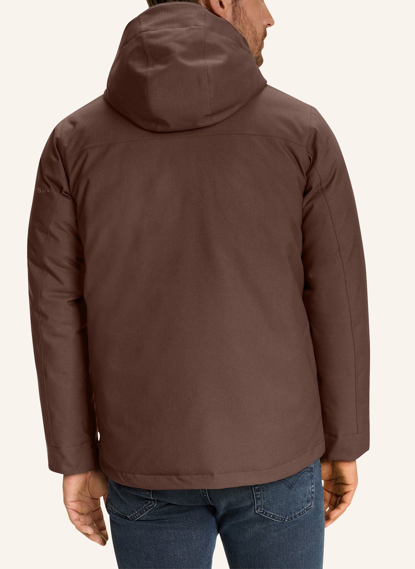 NORDISK Daunenjacke MARTON: DUNKELROT