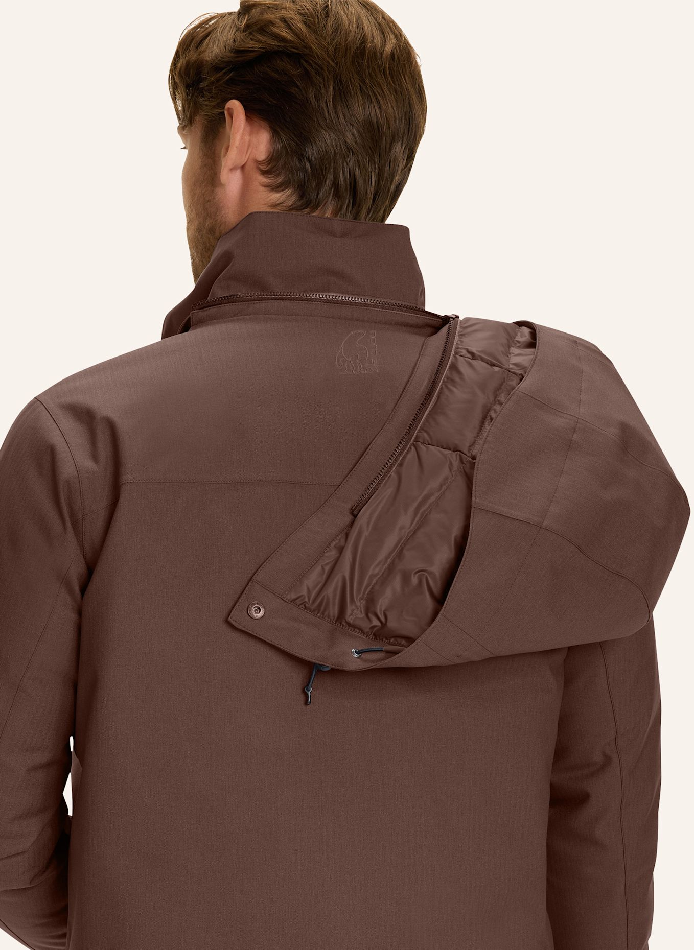 NORDISK Daunenjacke MARTON: DUNKELROT