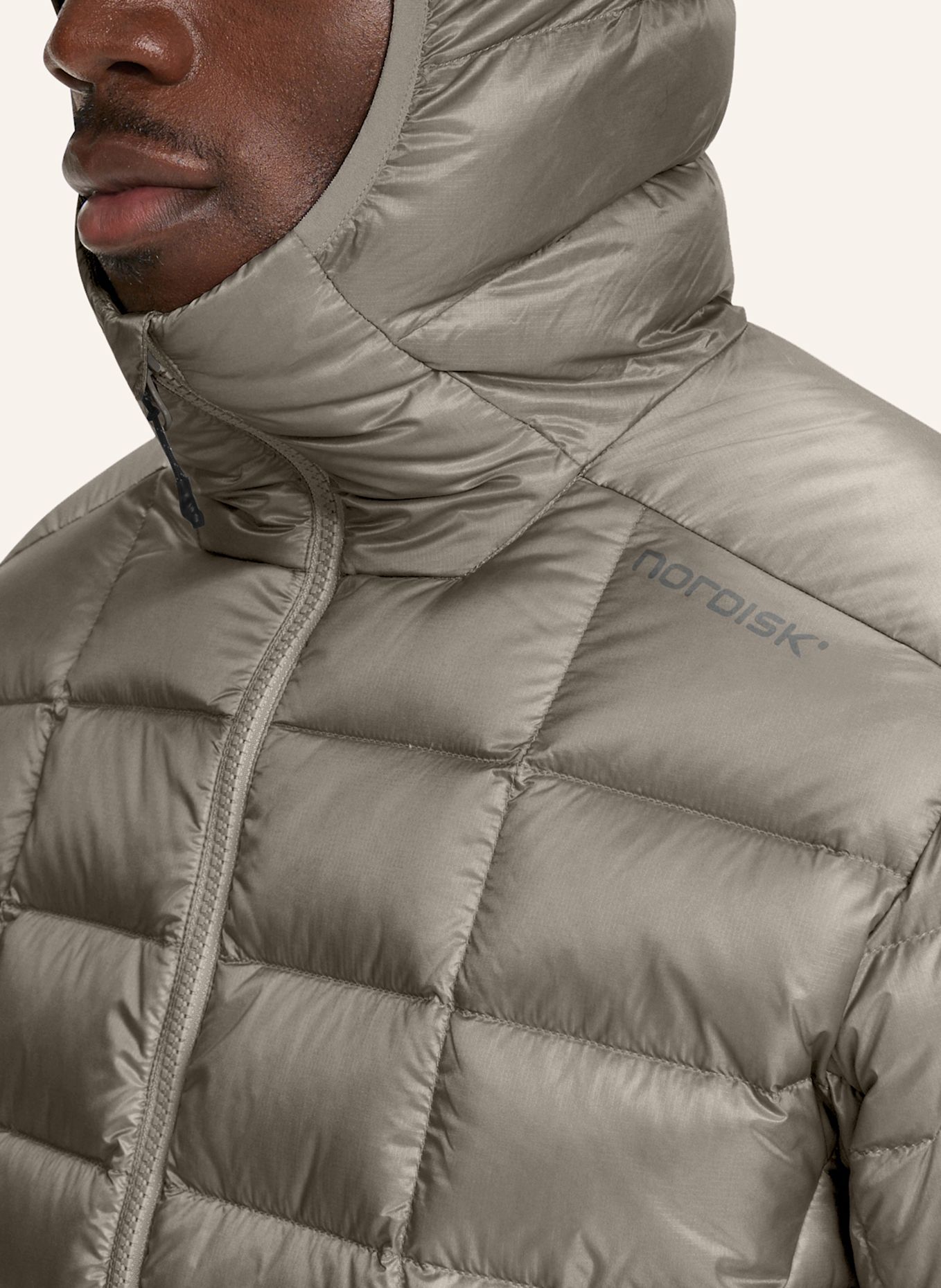 NORDISK ESKE Down Jacket: KHAKI