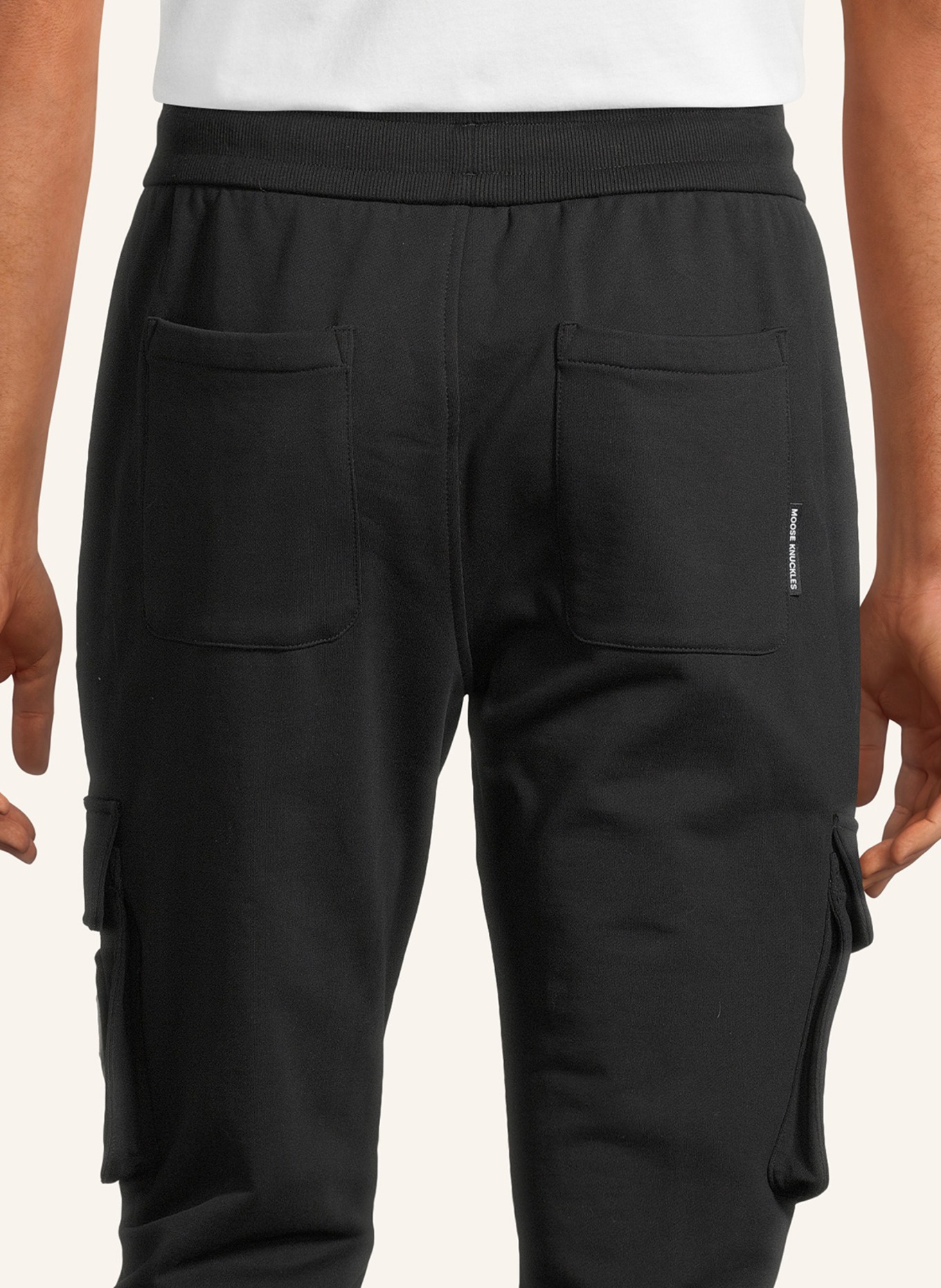 MOOSE KNUCKLES Sweatpants HARTSFIELD, Farbe: SCHWARZ (Bild 3)
