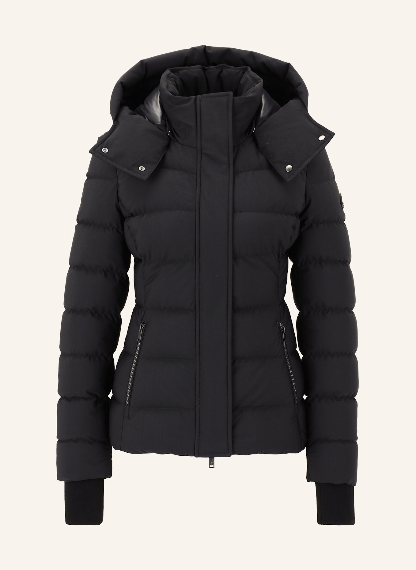 MOOSE KNUCKLES Daunenjacke BETTA: SCHWARZ