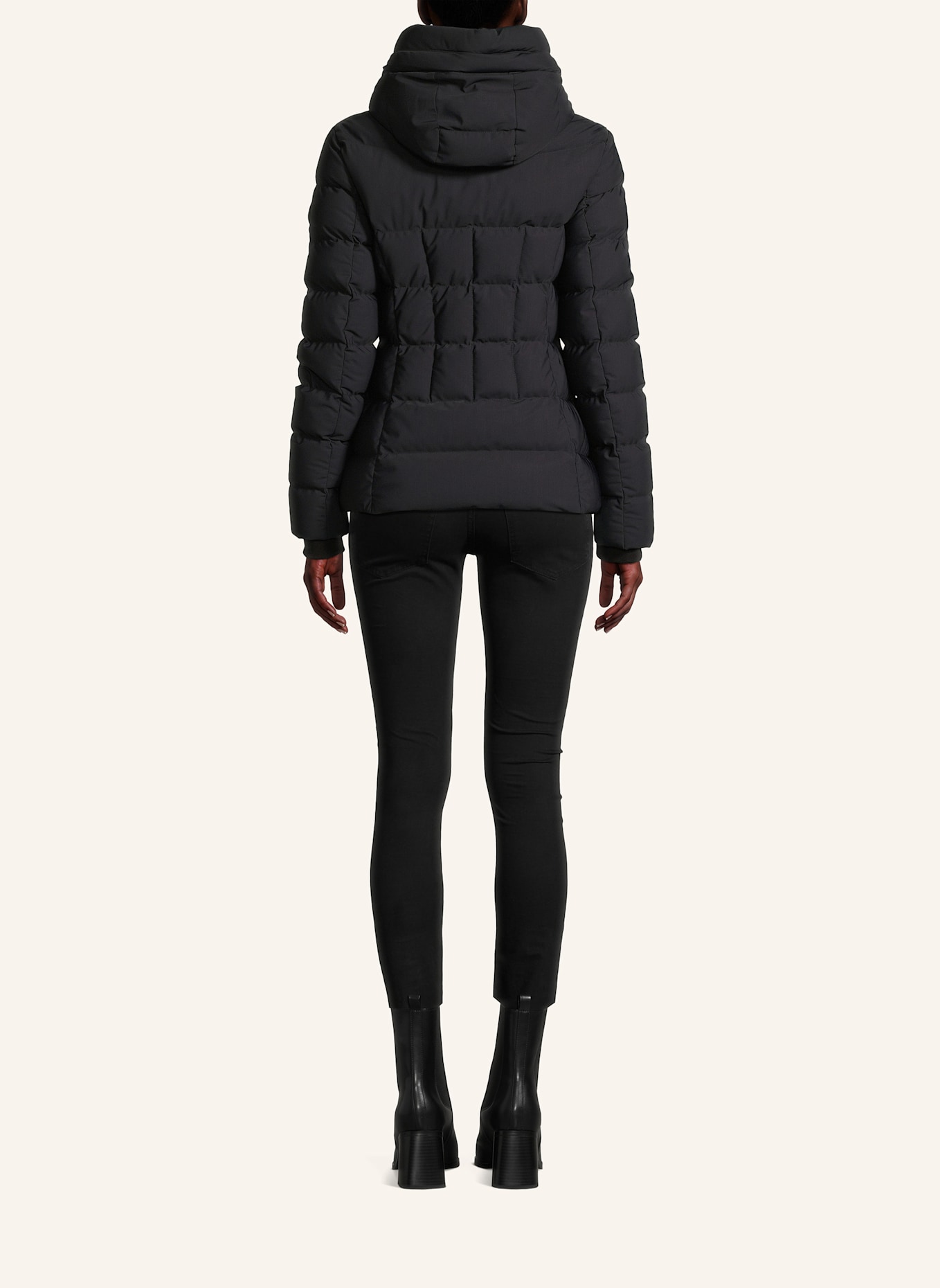 MOOSE KNUCKLES Daunenjacke BETTA: SCHWARZ