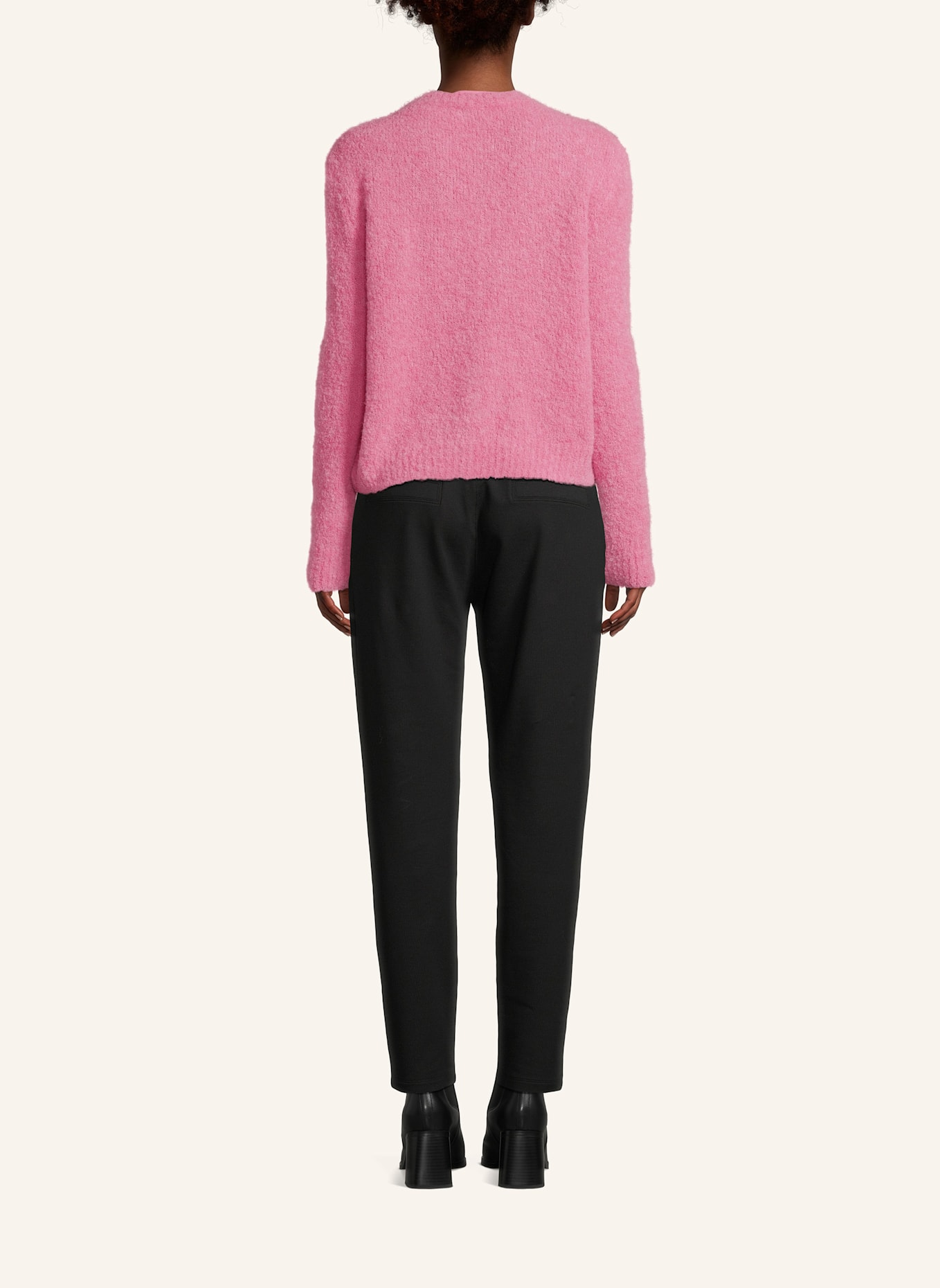 FrogBox Pullover mit Alpaka: PINK