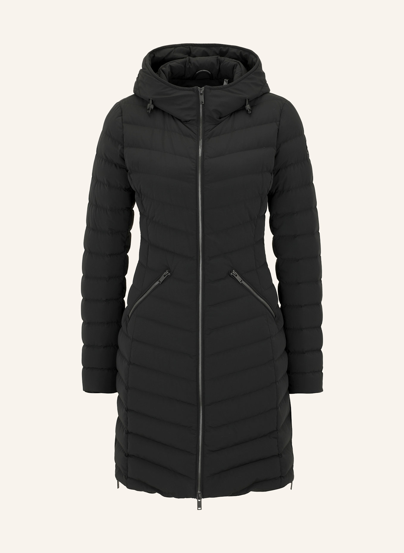 MOOSE KNUCKLES Daunenparka ANDESITE: SCHWARZ