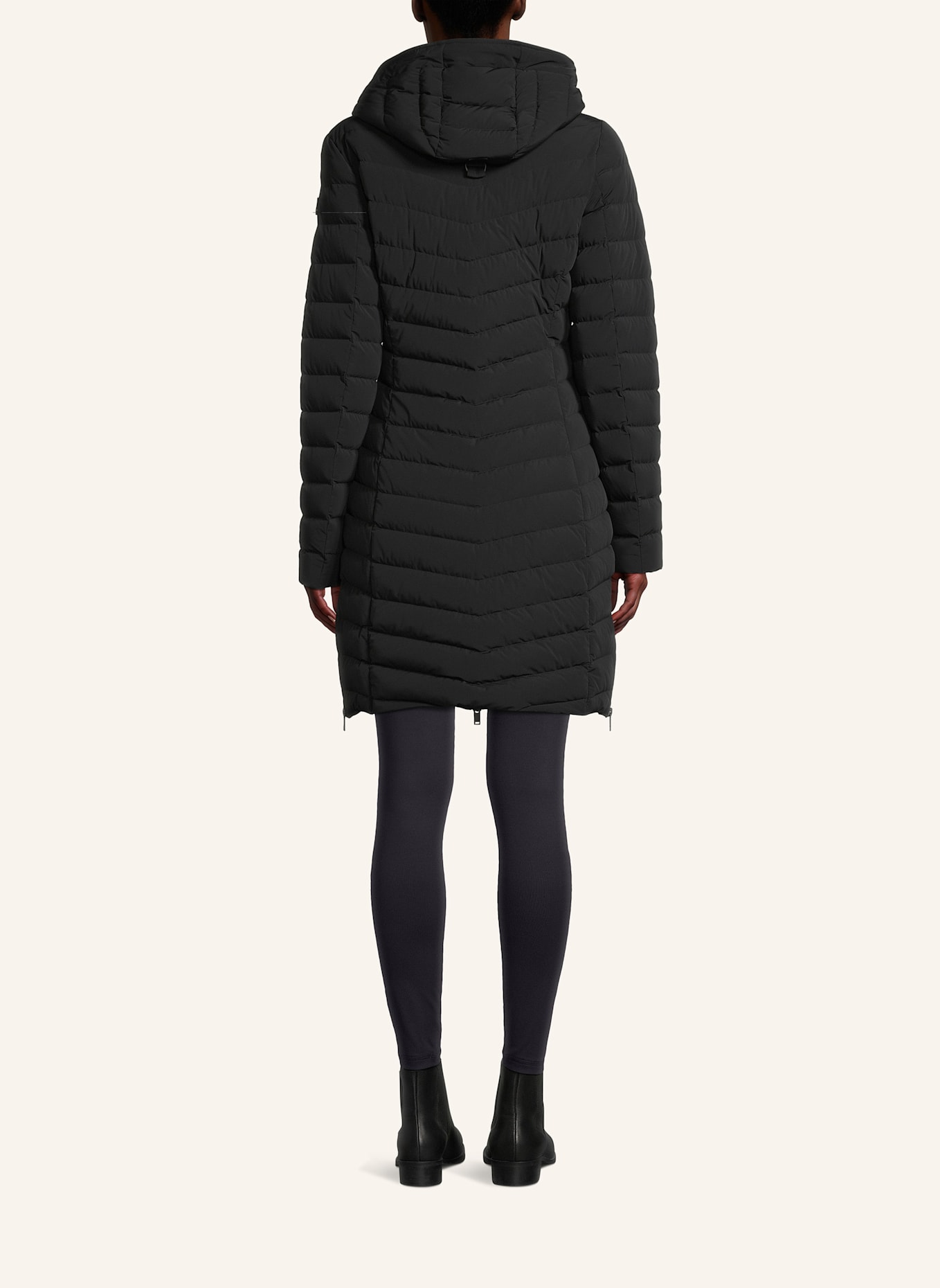 MOOSE KNUCKLES Daunenparka ANDESITE: SCHWARZ