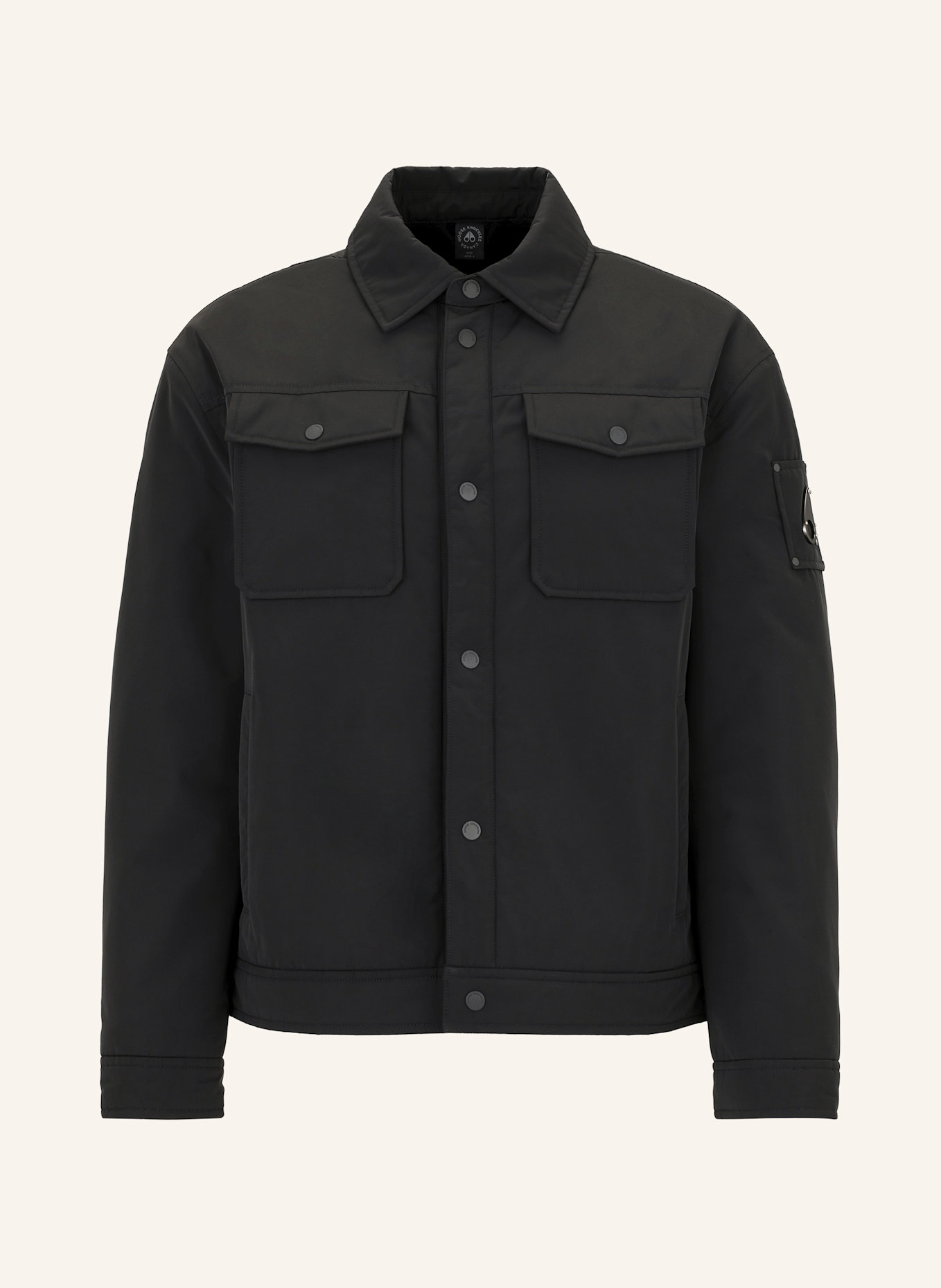 MOOSE KNUCKLES Overjacket JACQUE BUNNY: SCHWARZ