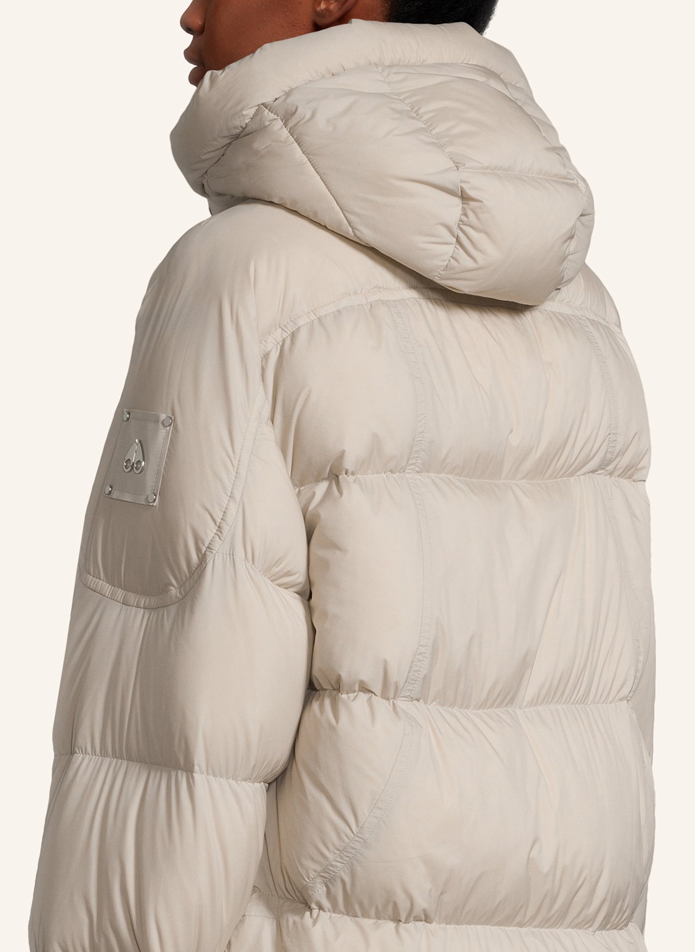 MOOSE KNUCKLES Daunenjacke AKAI 3Q: CREME
