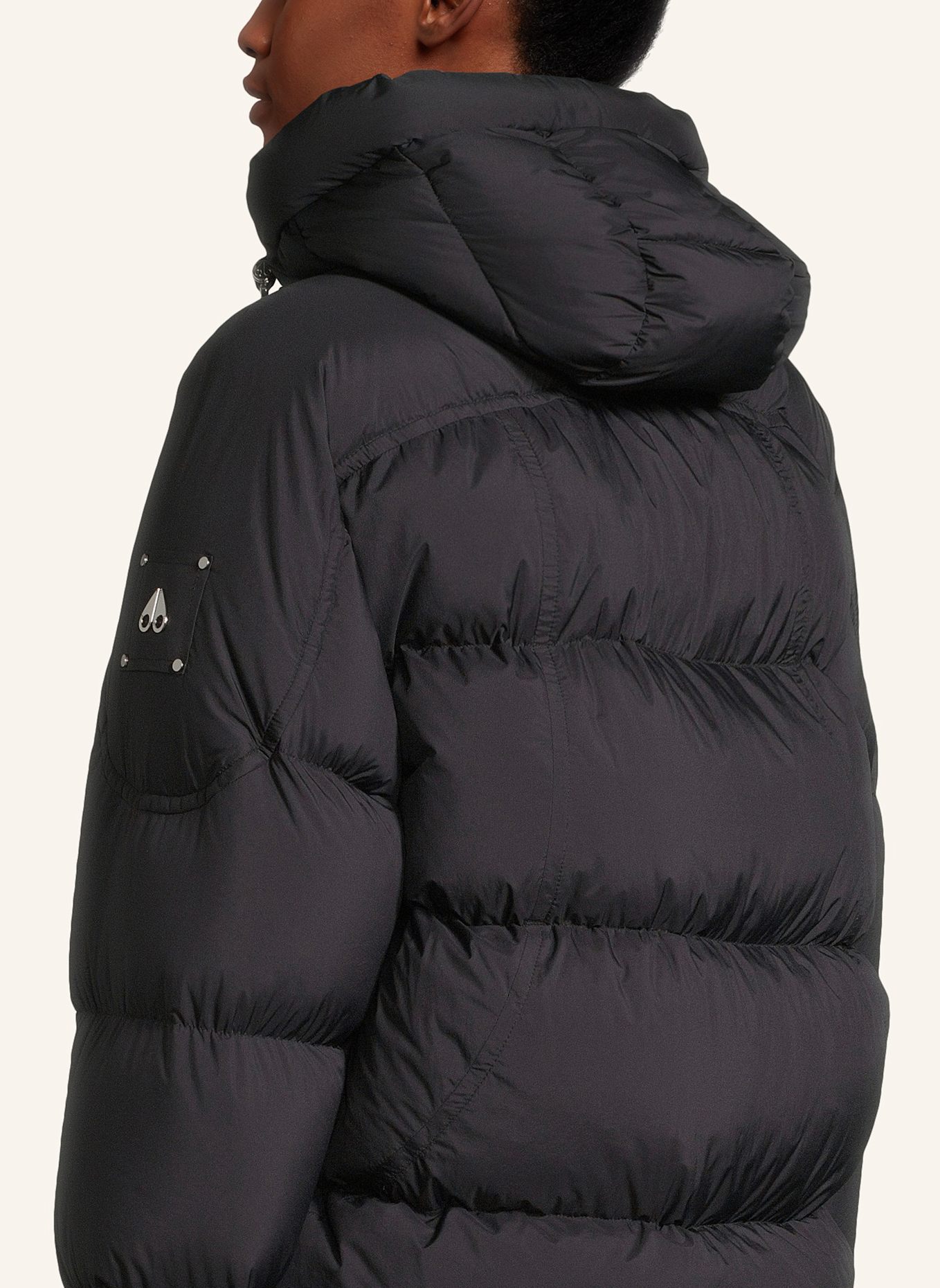 MOOSE KNUCKLES Daunenjacke AKAI 3Q: SCHWARZ