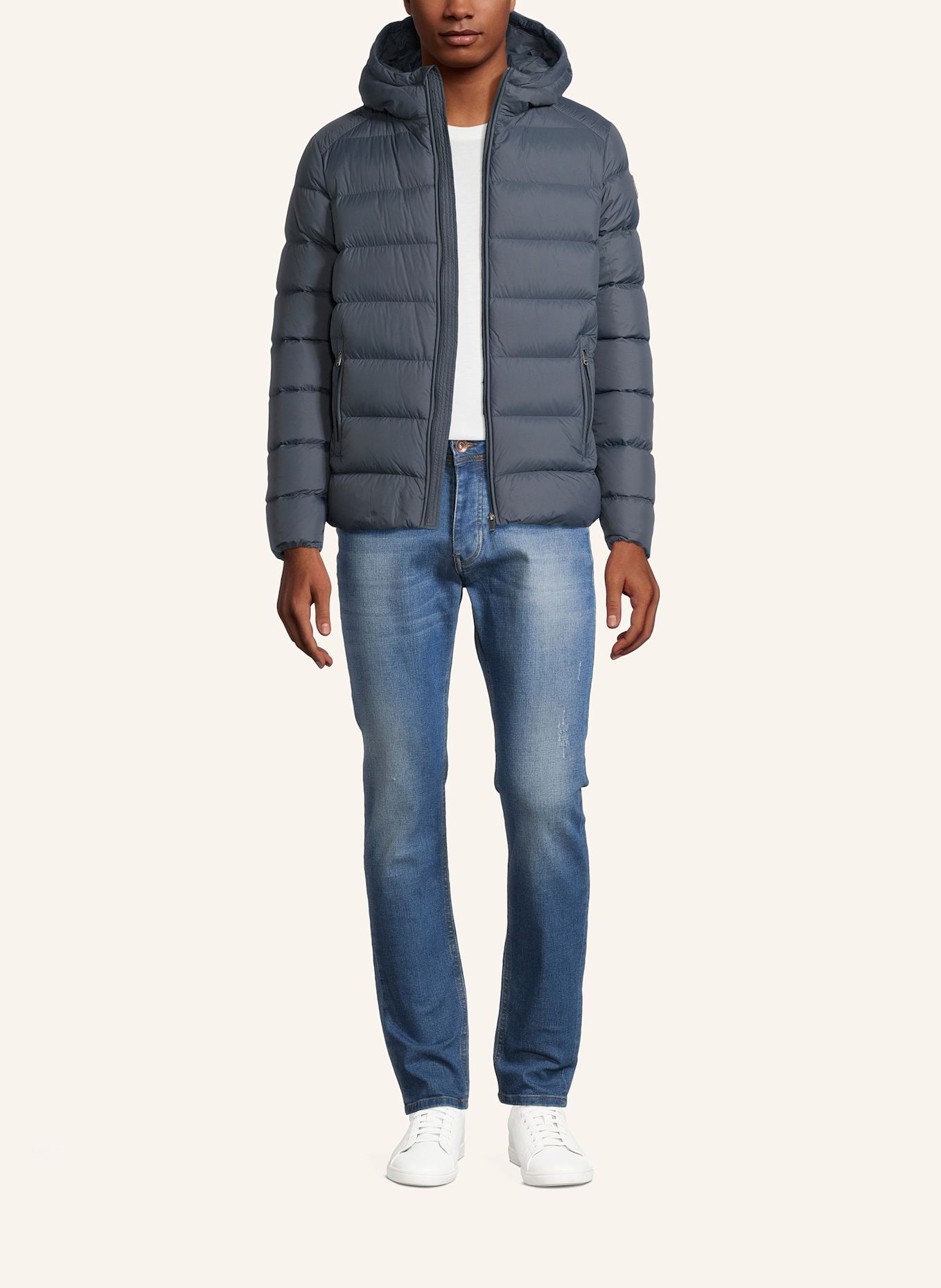 JOTT Daunenjacke JOHNY: BLAUGRAU