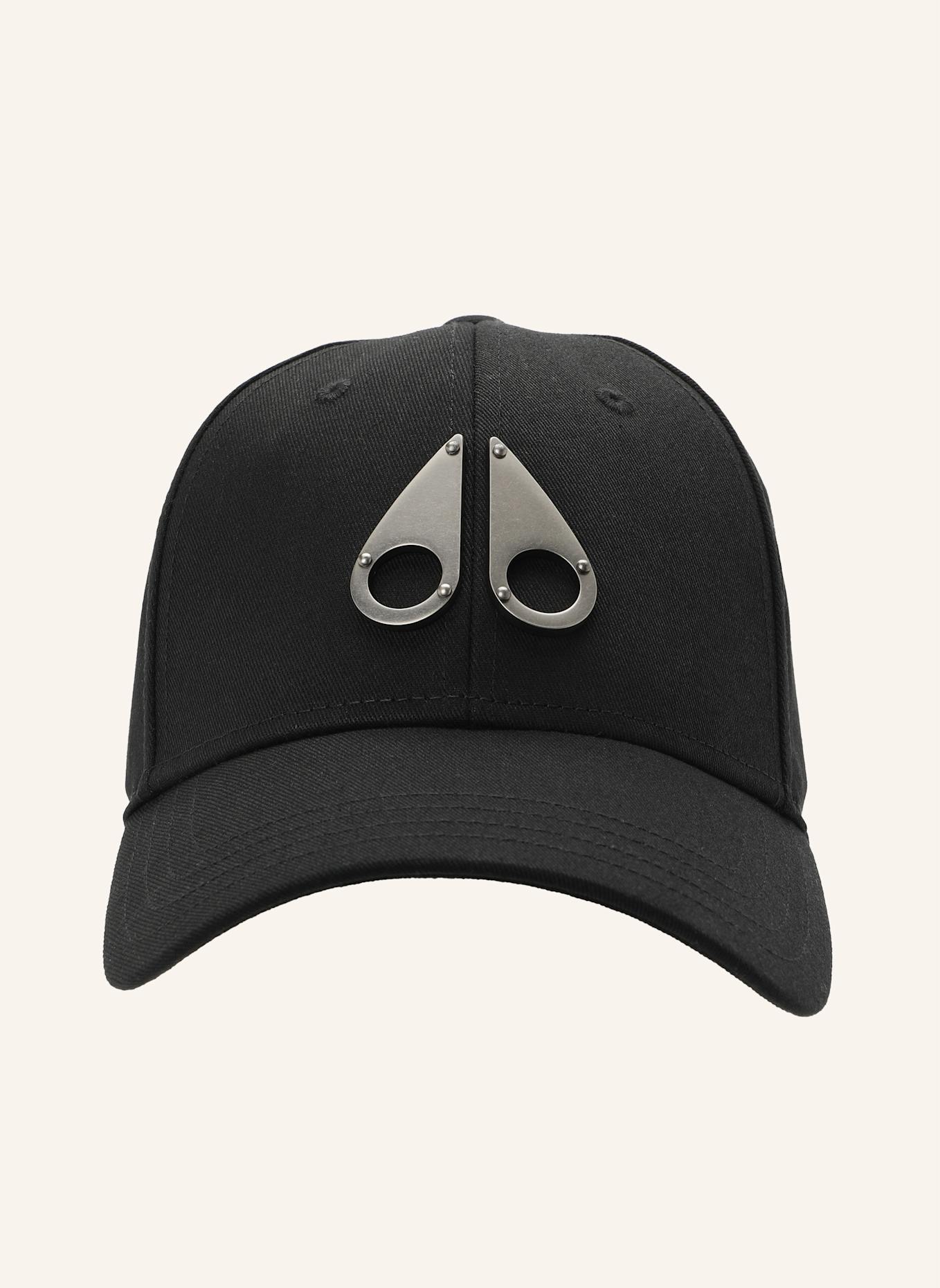 MOOSE KNUCKLES Cap LOGO ICON: SCHWARZ