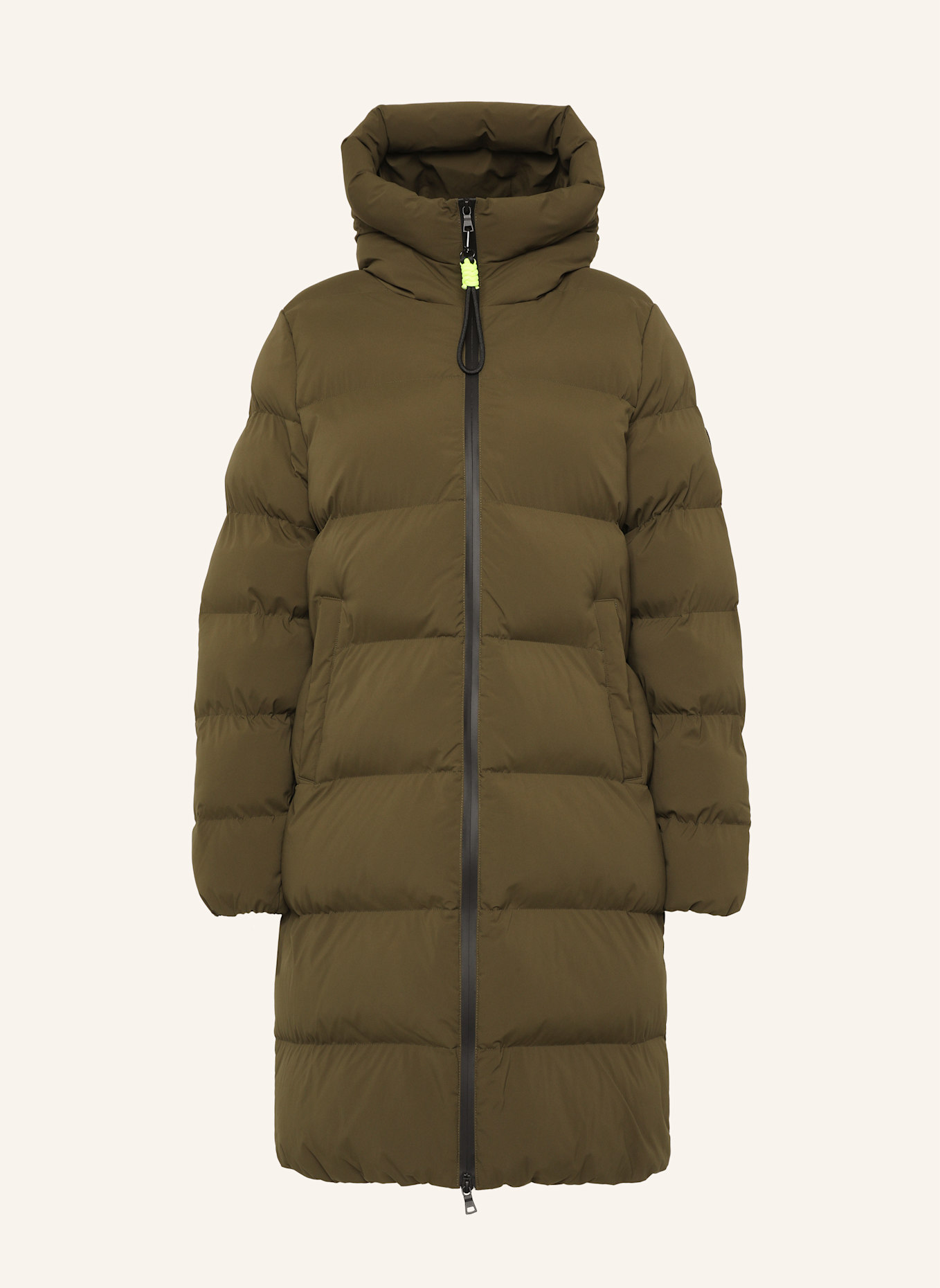 No.1 Como Steppmantel LUZIE: DUNKELGRÜN