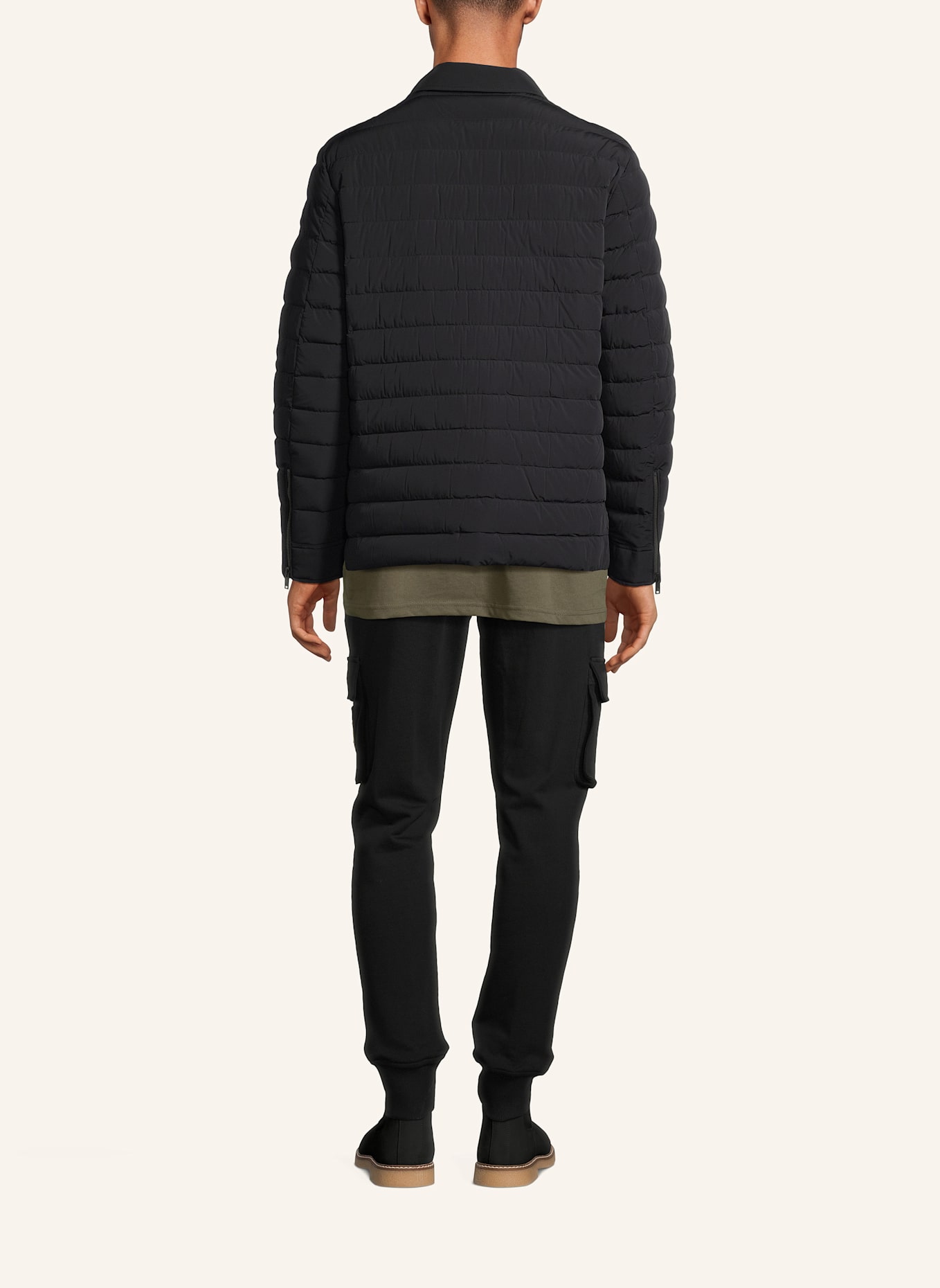 MOOSE KNUCKLES Lightweight-Daunenjacke LENNOX: SCHWARZ