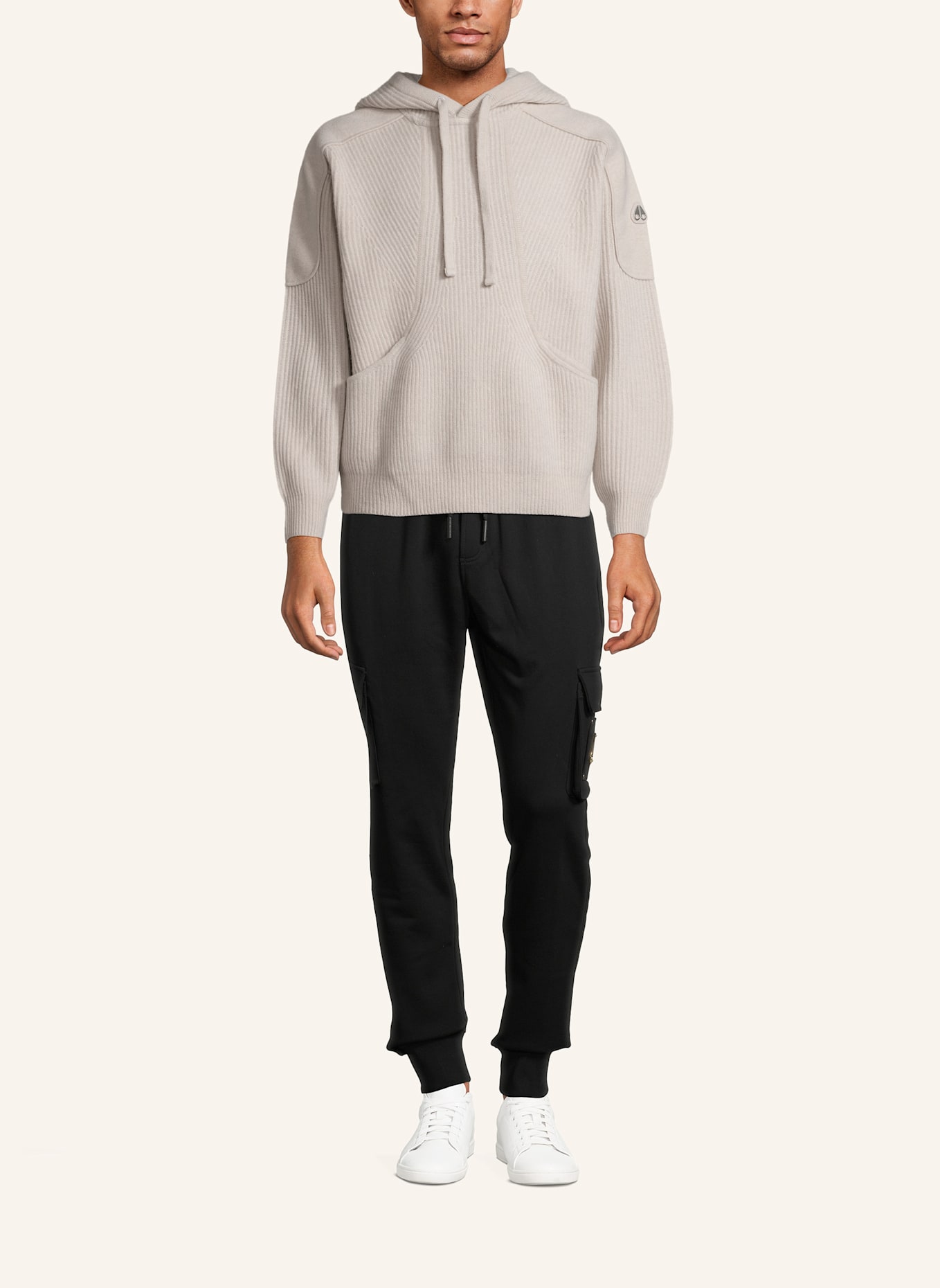 MOOSE KNUCKLES Hoodie COLSON: BEIGE