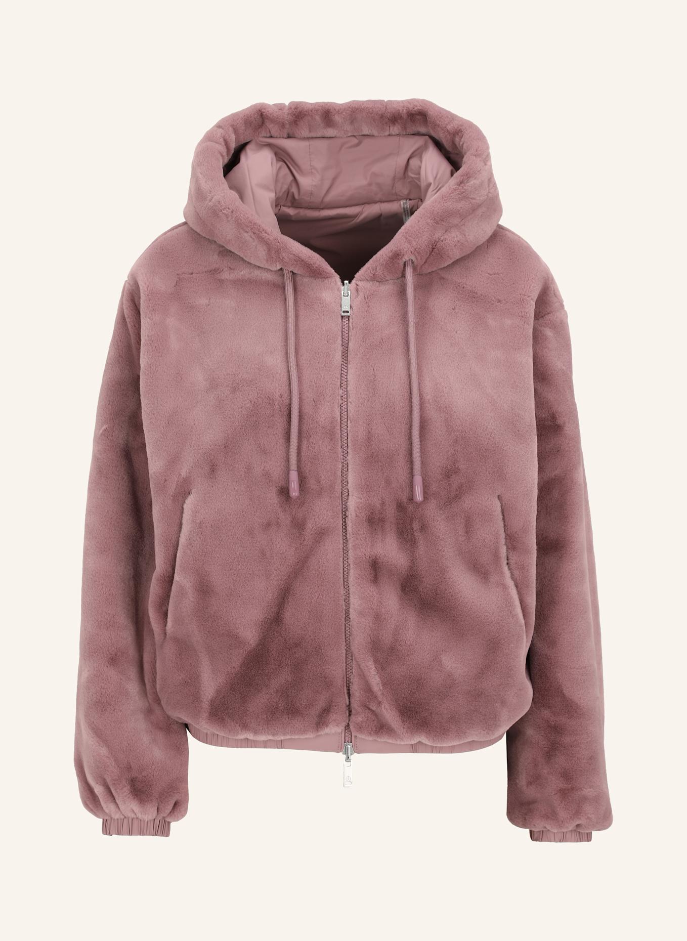 MOOSE KNUCKLES Sweatjacke EATON BUNNY zum Wenden: ROSA