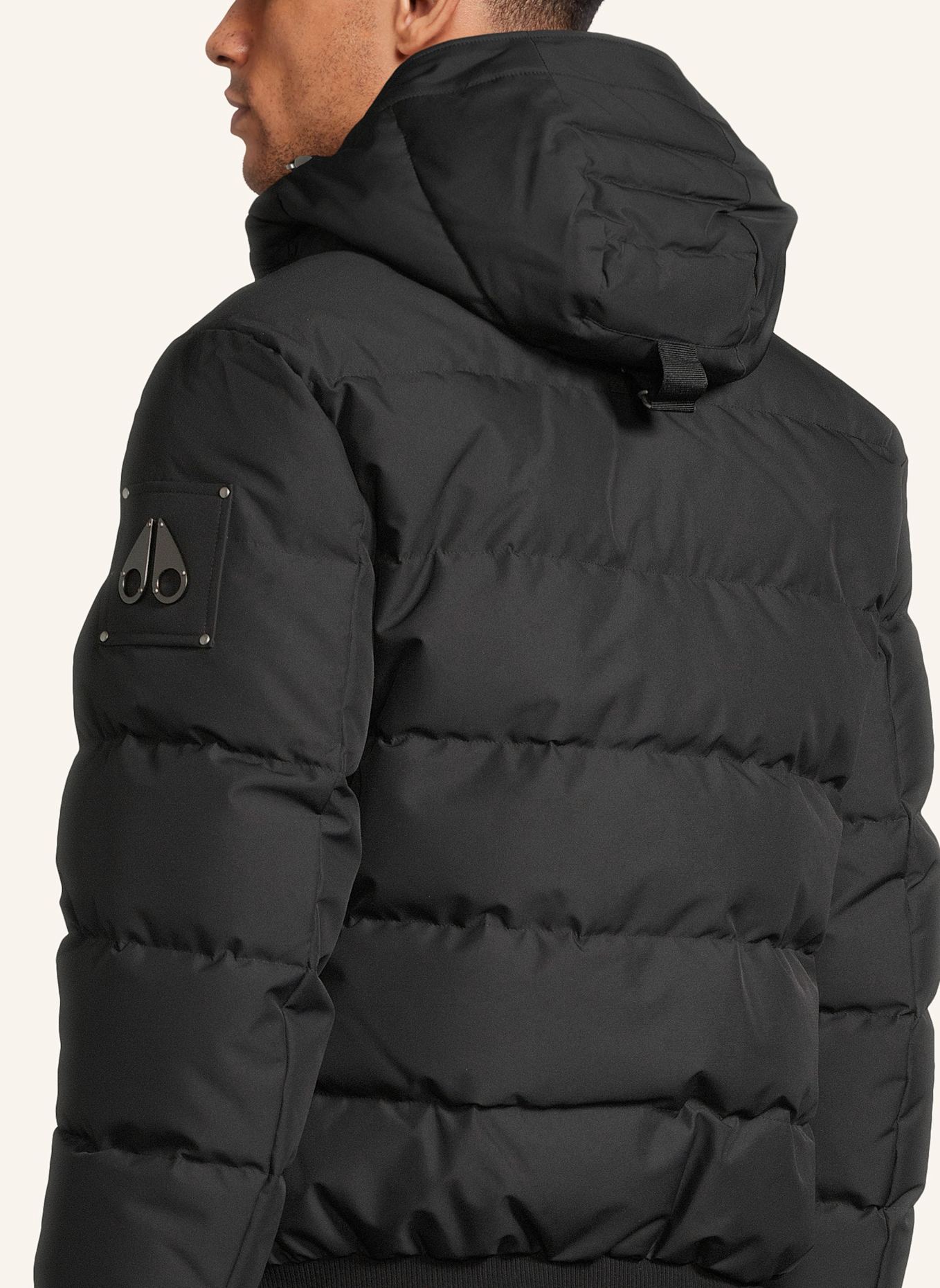 MOOSE KNUCKLES Daunenjacke CLOUD: SCHWARZ
