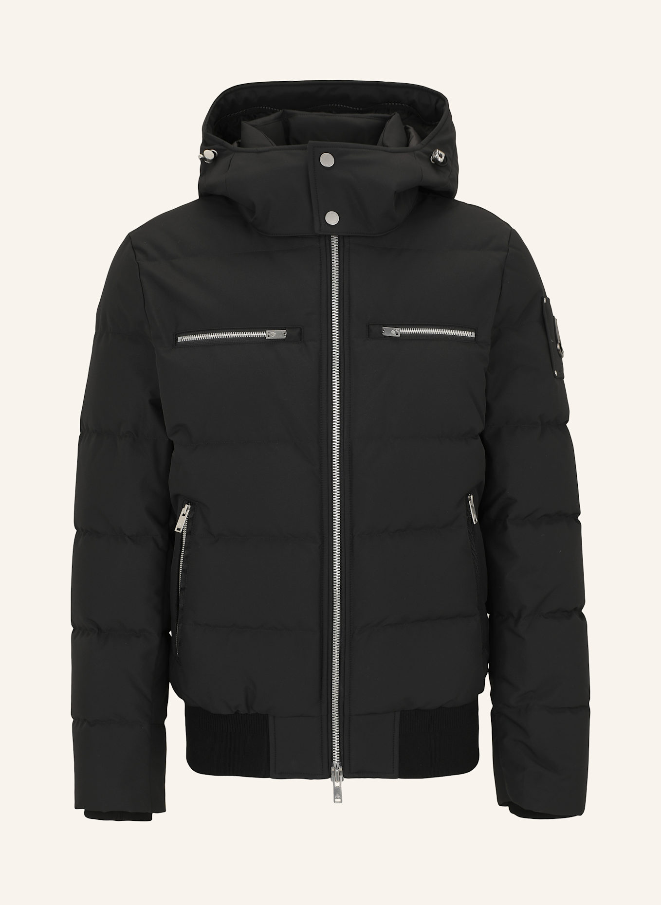 MOOSE KNUCKLES Daunenjacke CLOUD: SCHWARZ