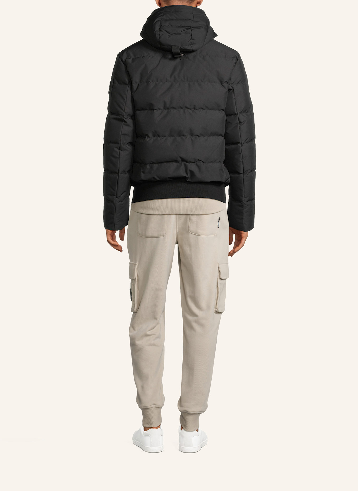 MOOSE KNUCKLES Daunenjacke CLOUD: SCHWARZ