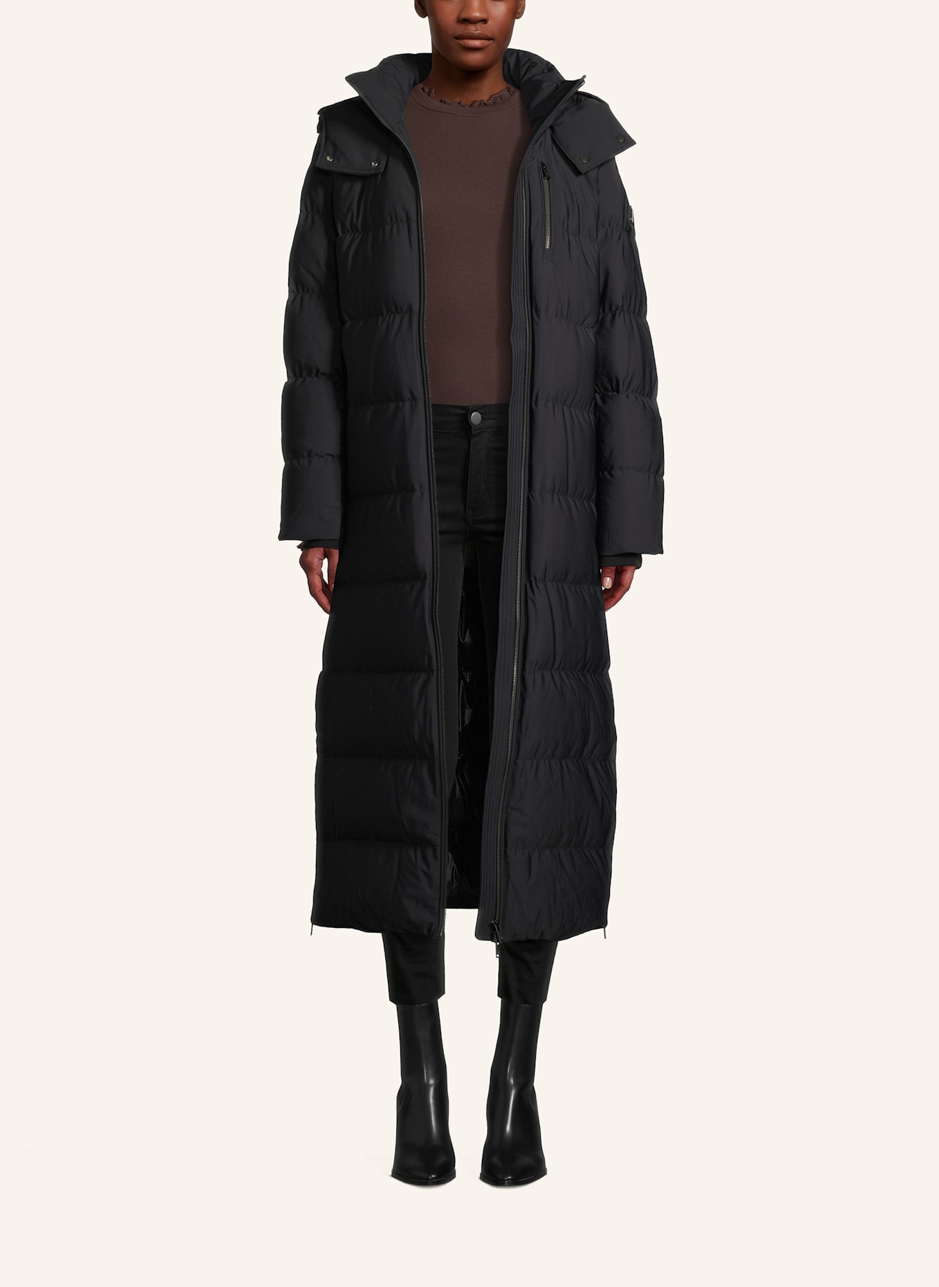 MOOSE KNUCKLES Parka CHELIA: SCHWARZ