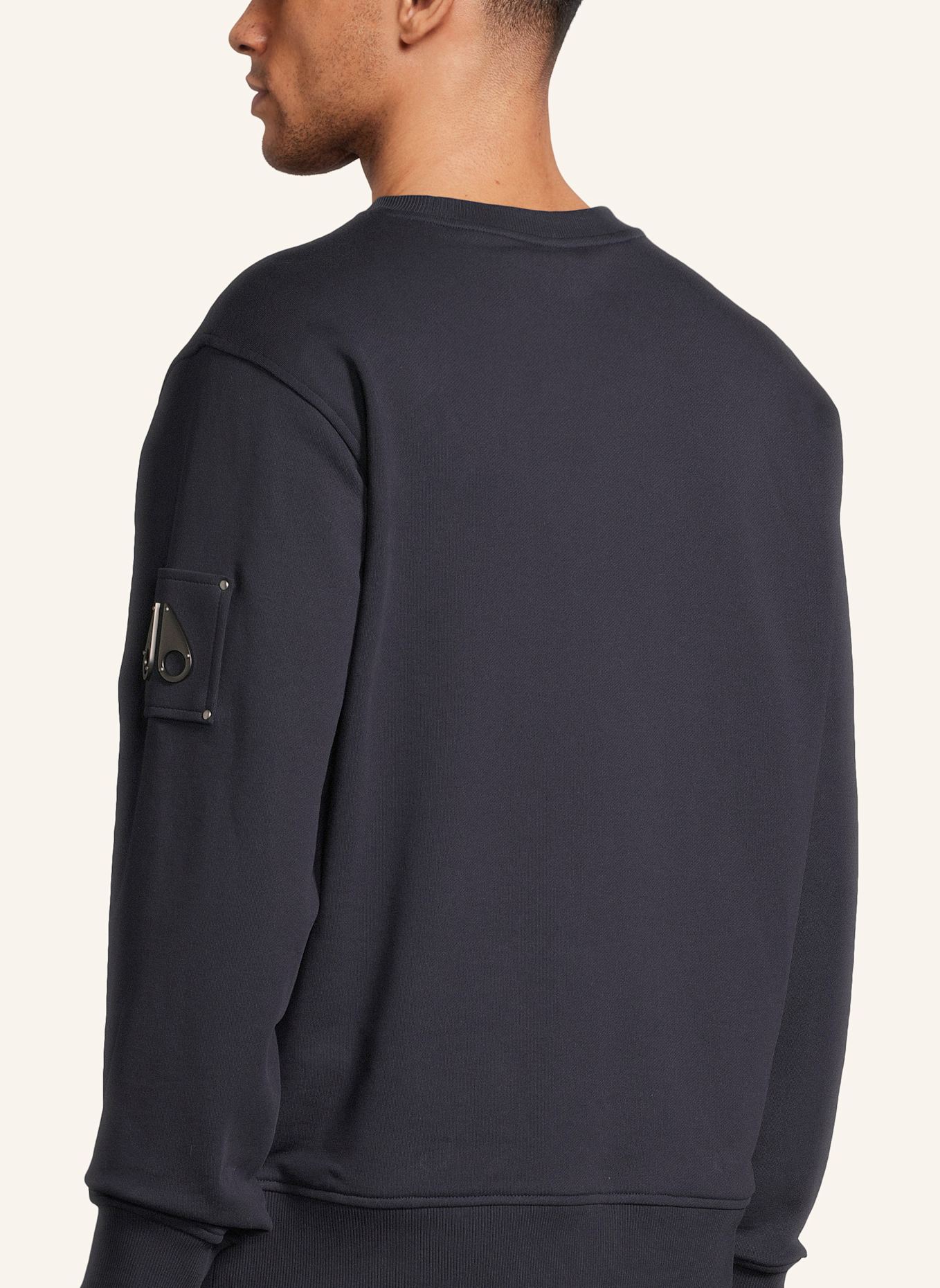 MOOSE KNUCKLES Pullover HARTSFIELD: DUNKELBLAU