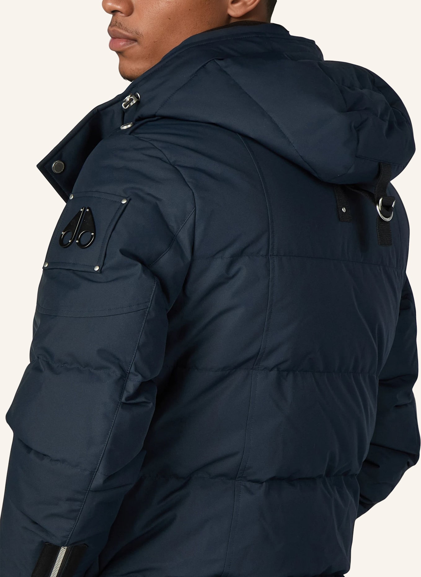 MOOSE KNUCKLES Daunenparka CLOUD: DUNKELBLAU