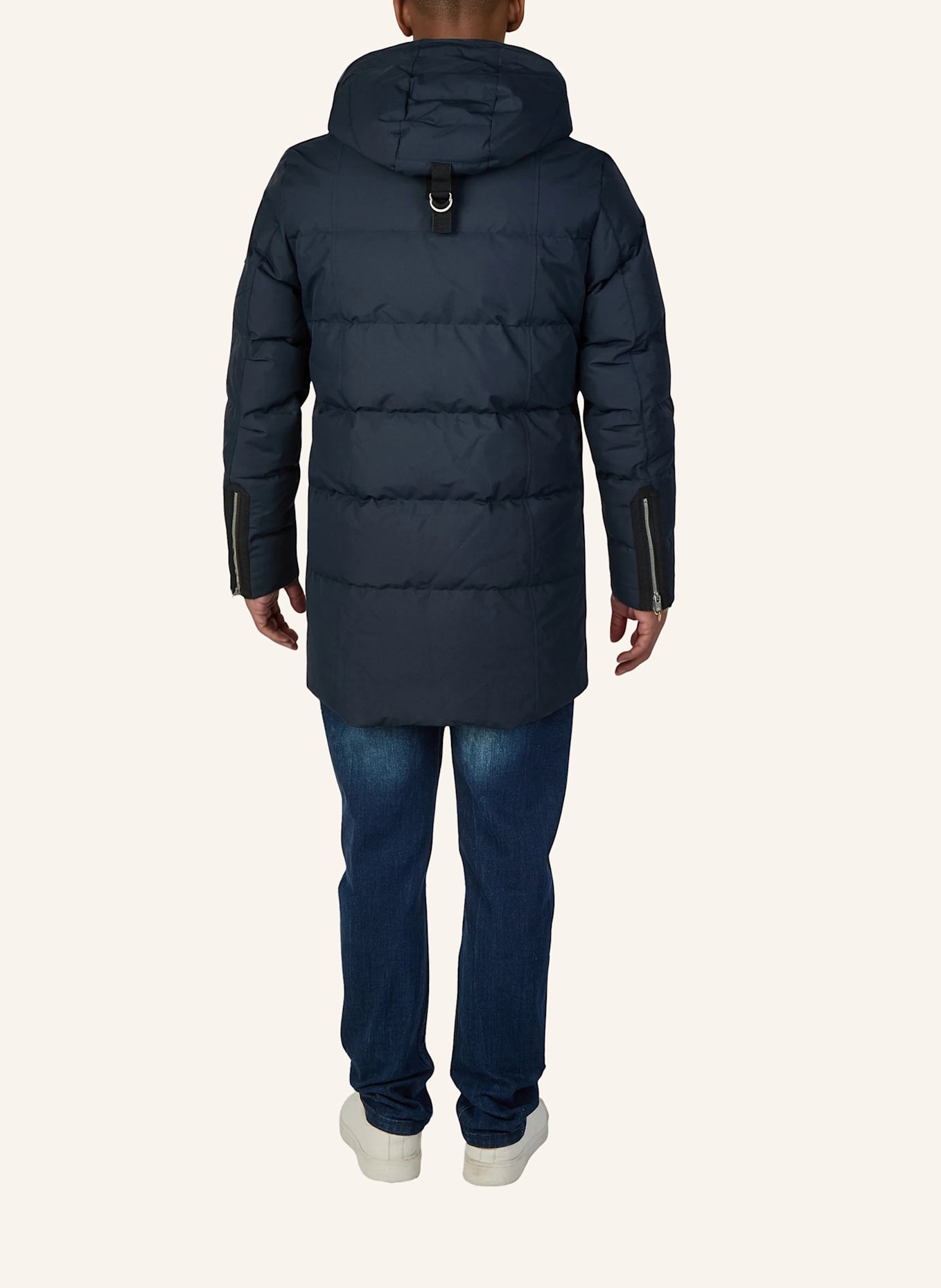 MOOSE KNUCKLES Daunenparka CLOUD: DUNKELBLAU