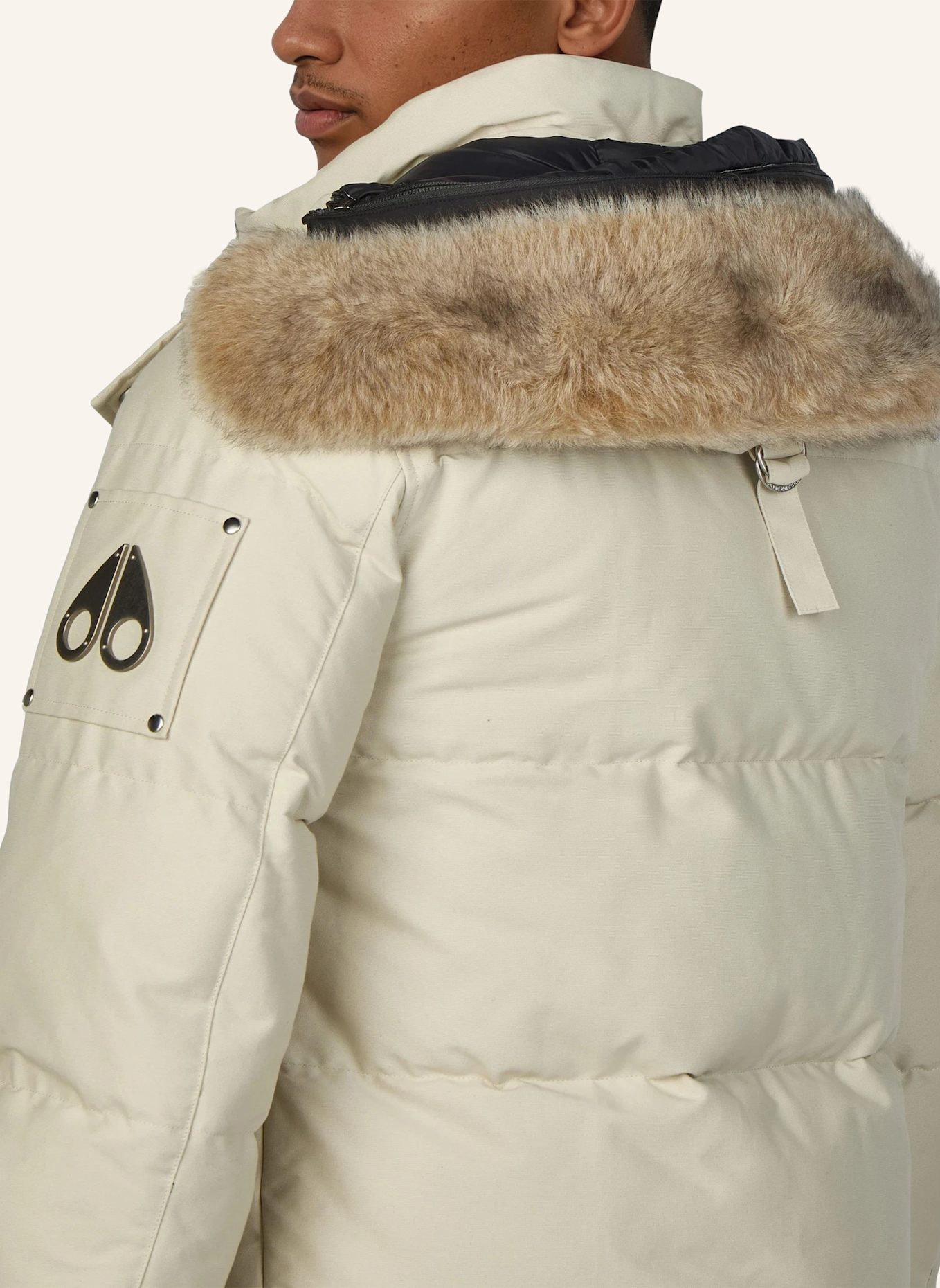 MOOSE KNUCKLES Daunenjacke ORIGINAL 3Q: CREME