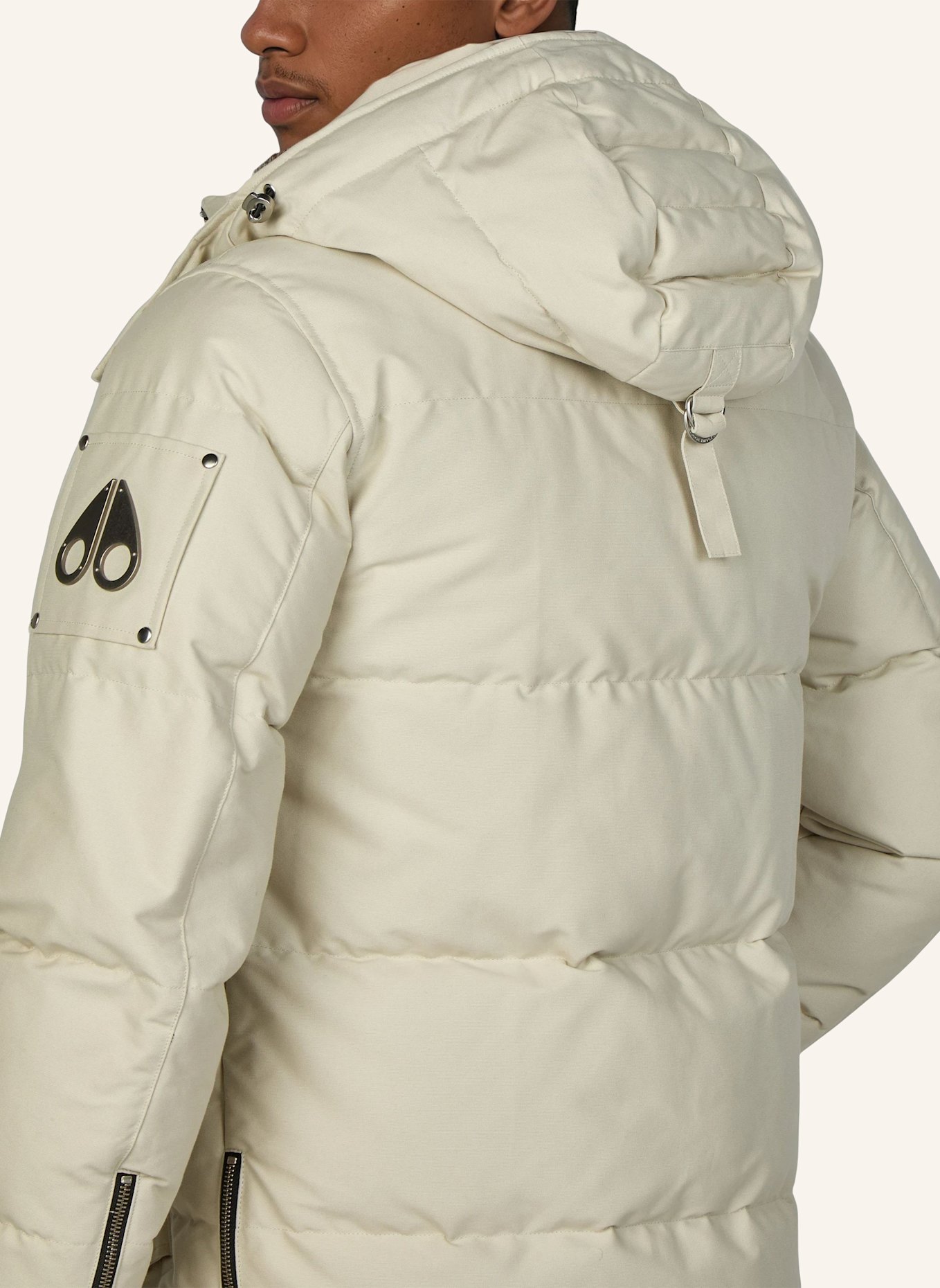 MOOSE KNUCKLES Daunenjacke ORIGINAL 3Q: CREME