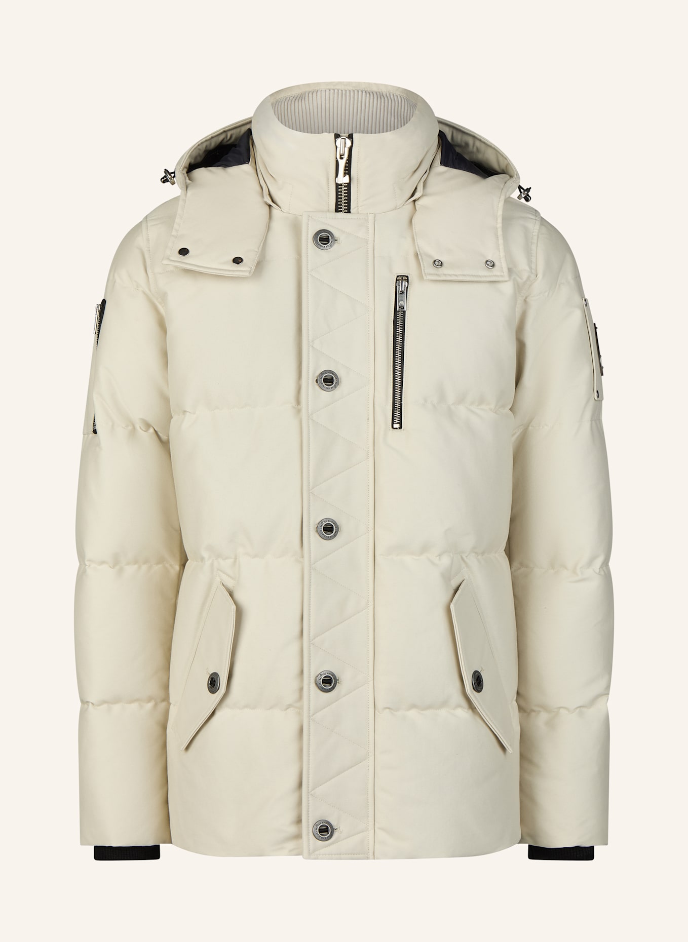 MOOSE KNUCKLES Daunenjacke ORIGINAL 3Q: CREME