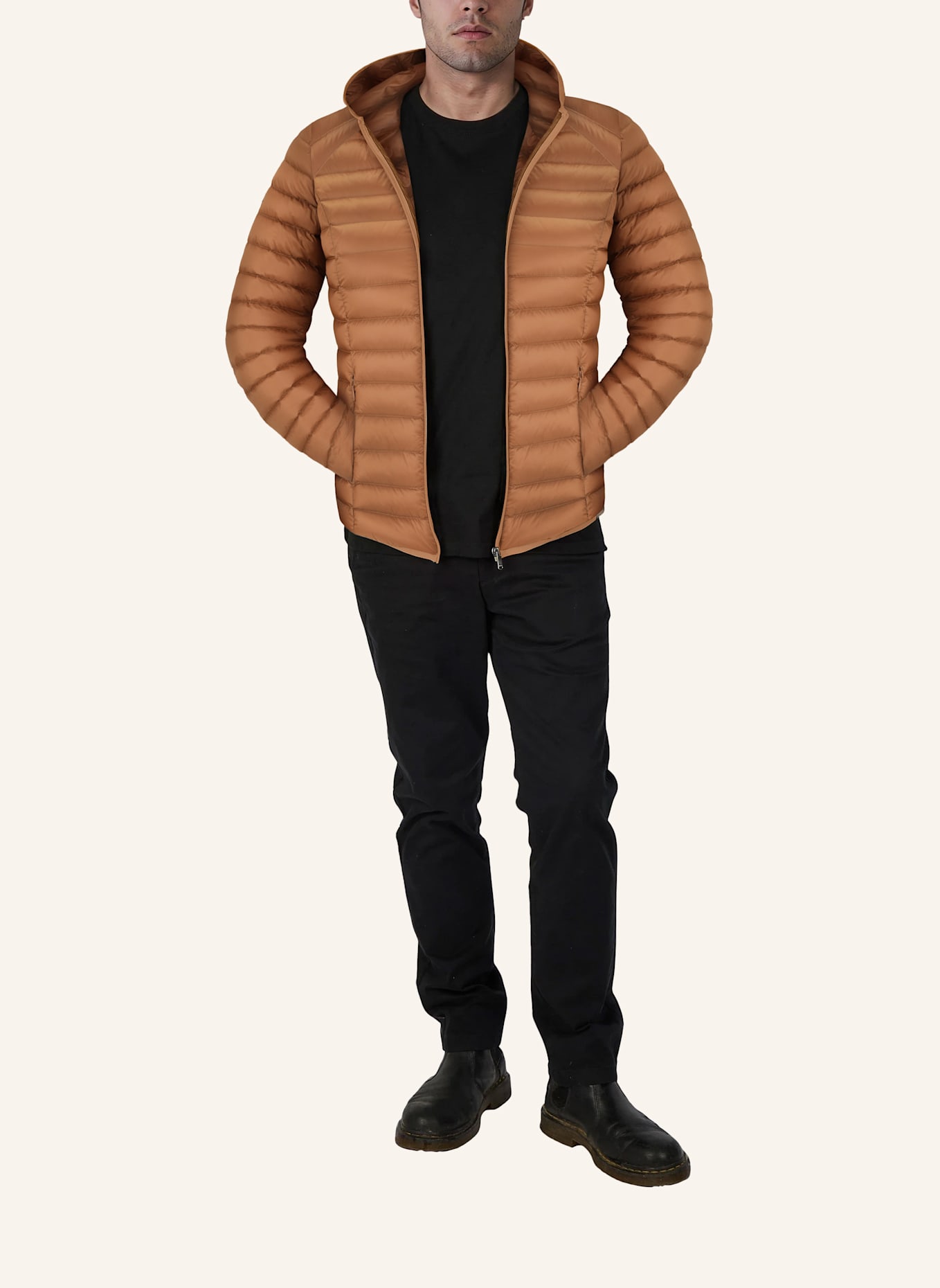 JOTT Lightweight-Daunenjacke NICO: BRAUN