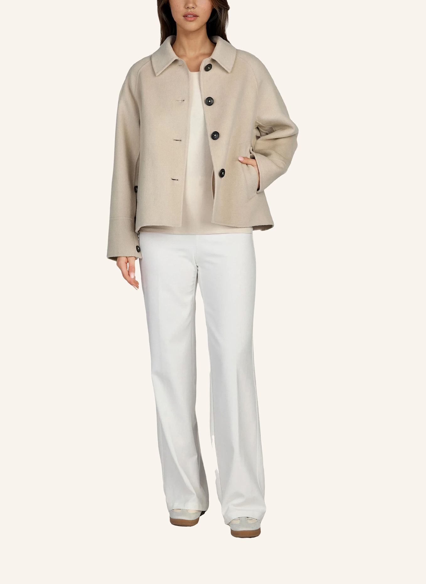 BLONDE No.8 Jacke BIANCAS: CREME