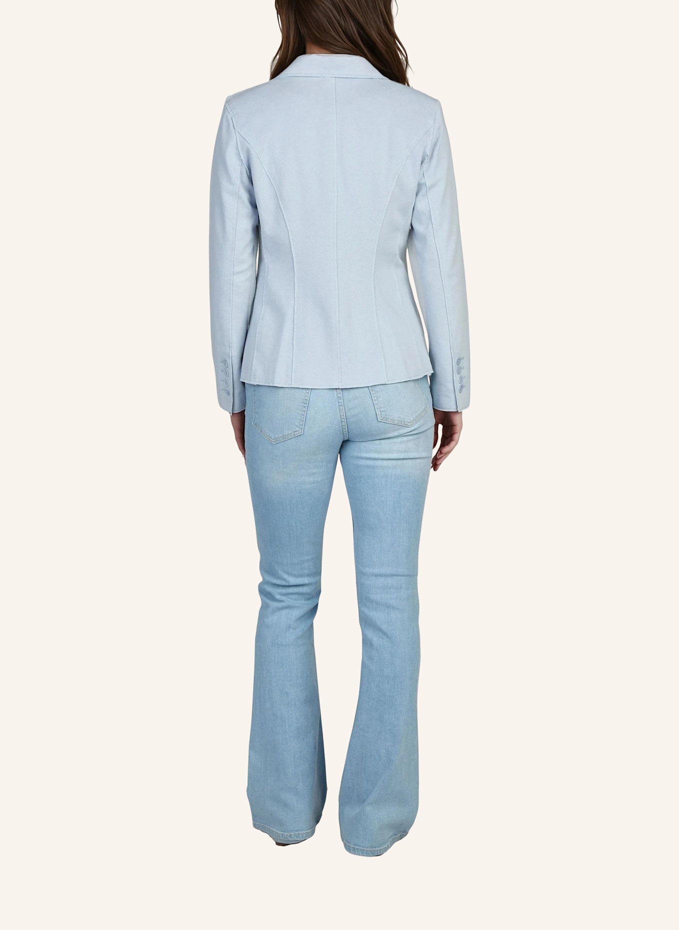 BLONDE No.8 Blazer SAVAUDE: HELLBLAU