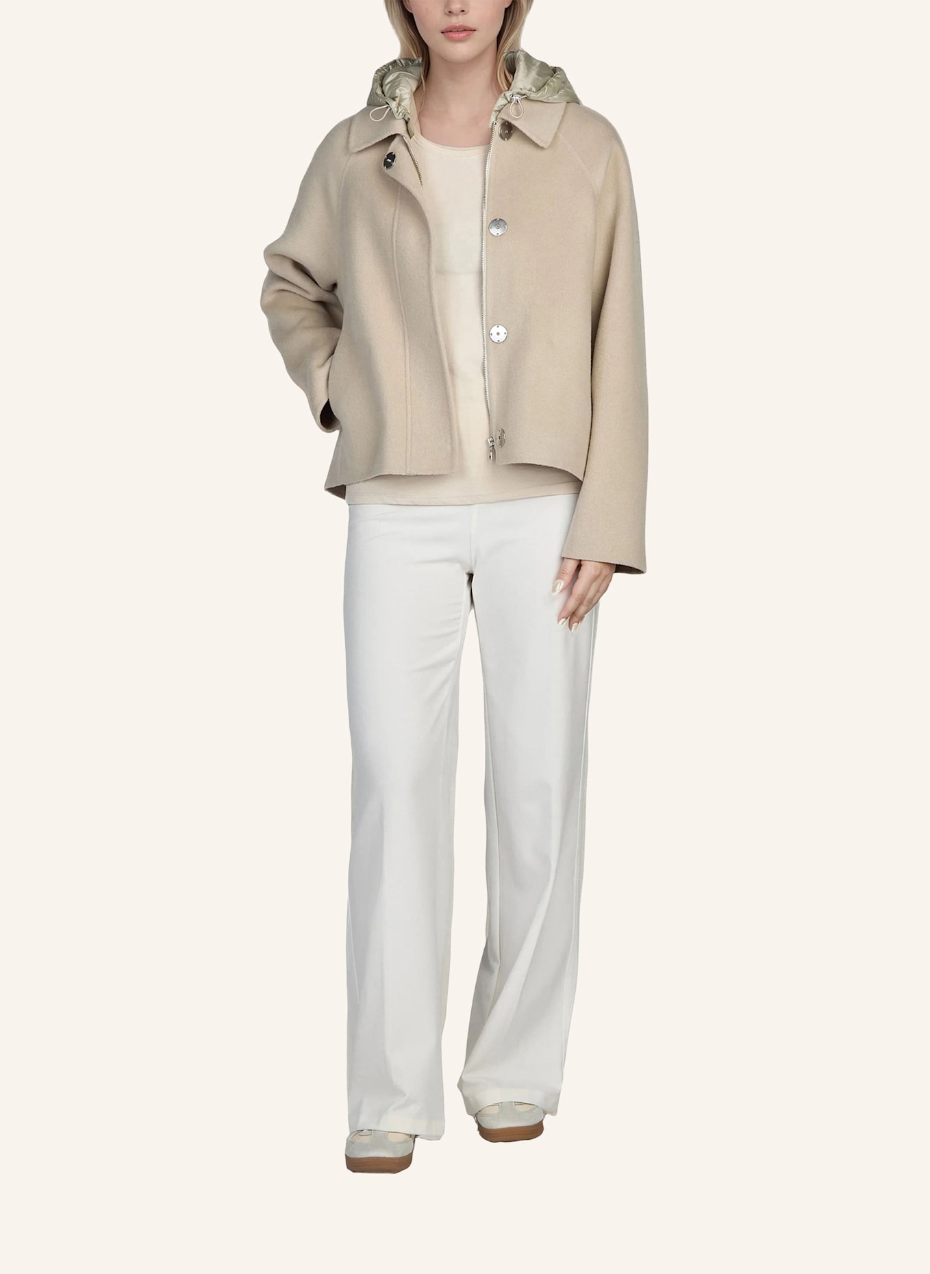 BLONDE No.8 Jacke BEREN: CREME