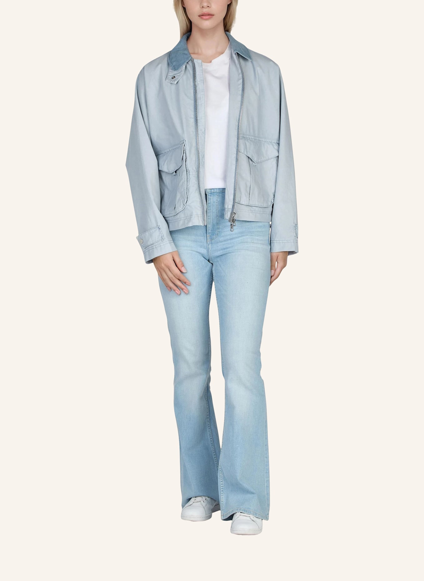 BLONDE No.8 Jacke INDAL C: HELLBLAU