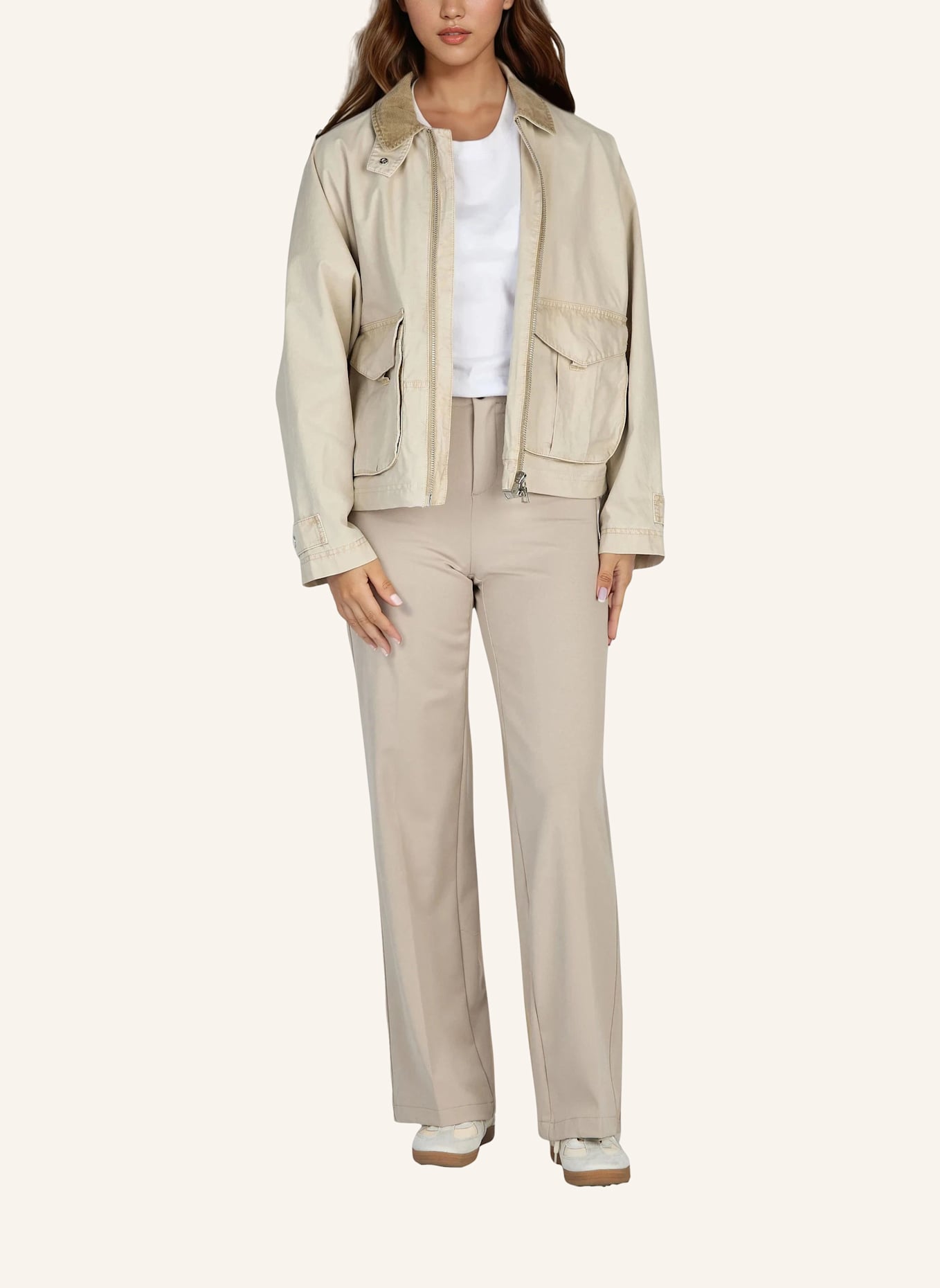 BLONDE No.8 Jacke INDAL C: CREME