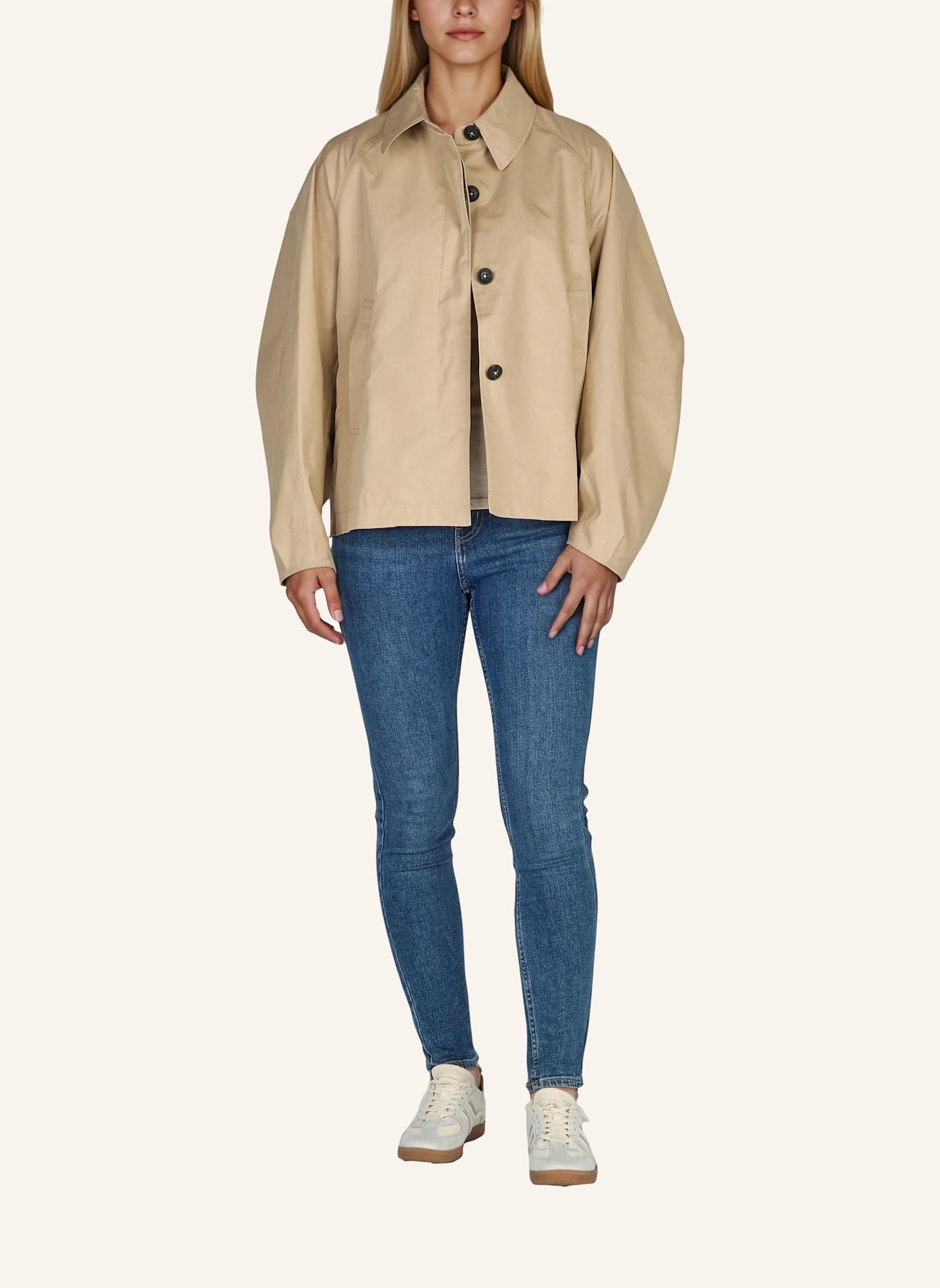 BLONDE No.8 Jacke BEEKE: BEIGE