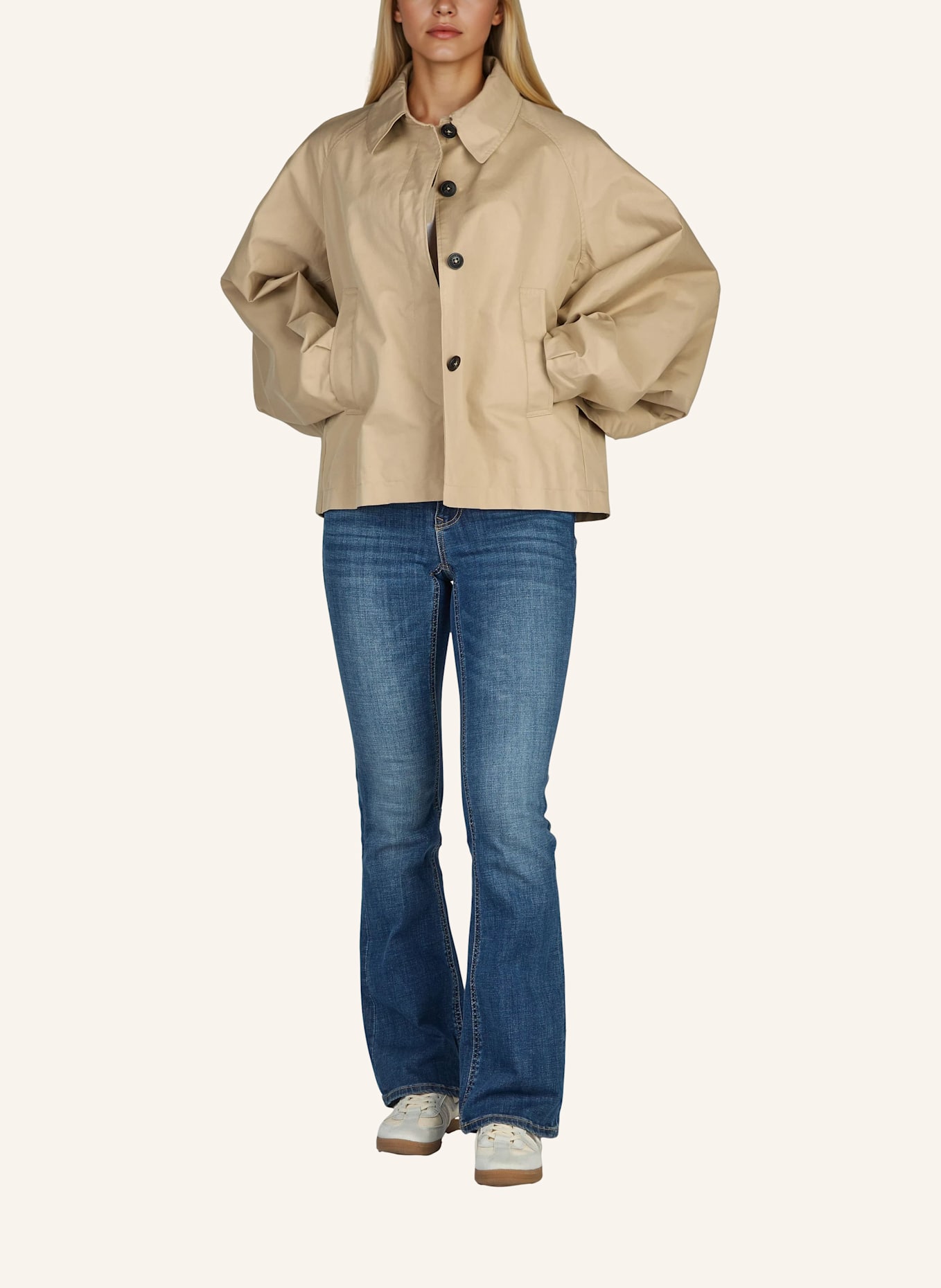 BLONDE No.8 Jacke BEEKE: BEIGE