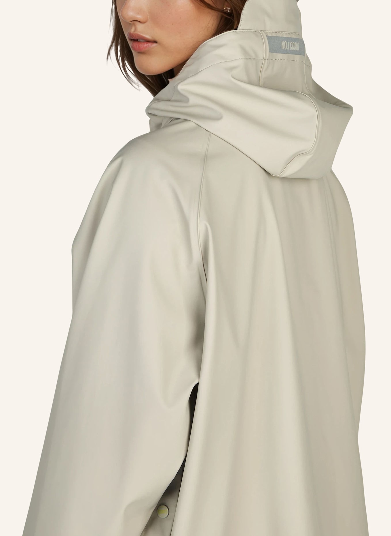 No.1 Como Regenmantel CIVINNI: CREME