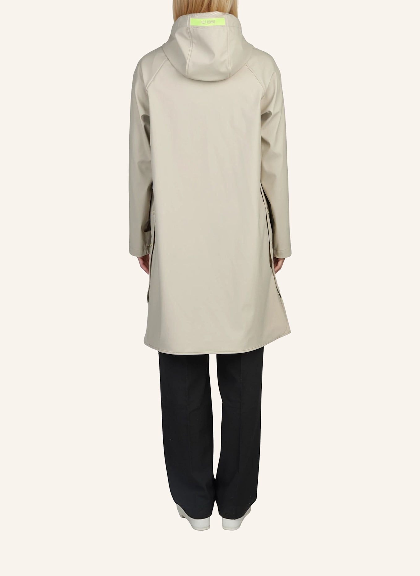 No.1 Como Regenmantel MAREMMA: CREME