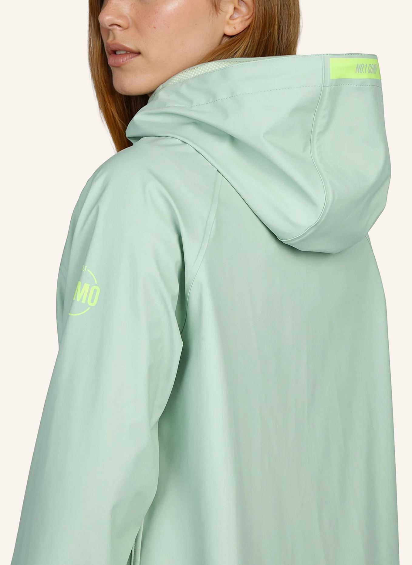 No.1 Como Regenmantel MAREMMA: MINT