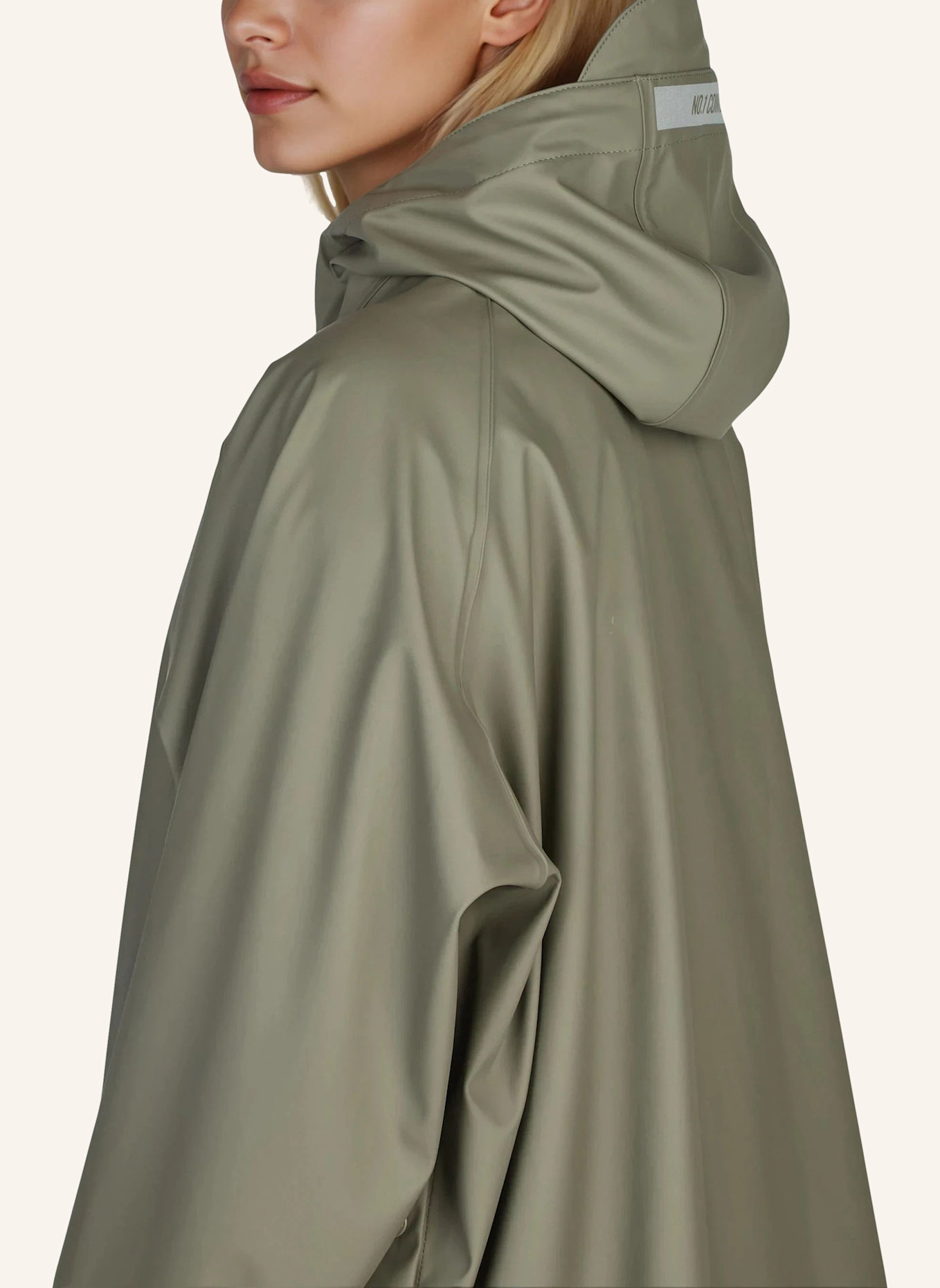 No.1 Como Regenmantel CIVINNI: KHAKI