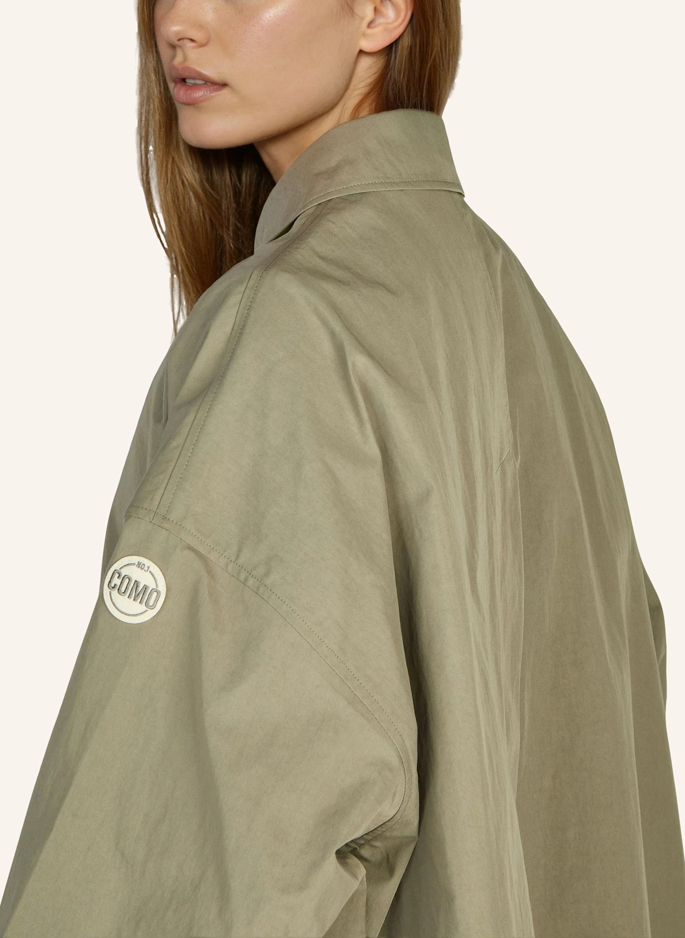 No.1 Como Trenchcoat CLAIRE: HELLGRÜN