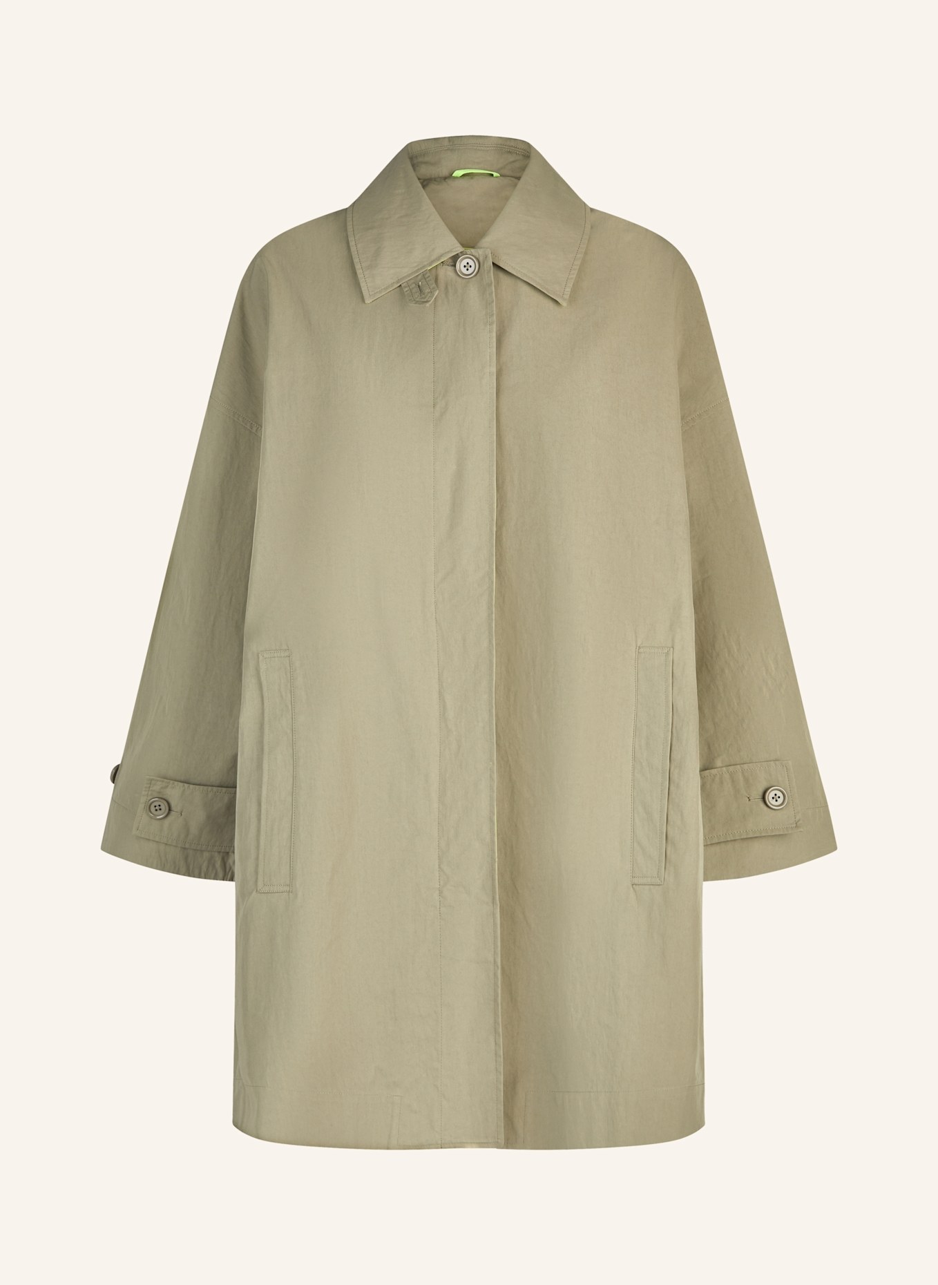 No.1 Como Trenchcoat CLAIRE: HELLGRÜN
