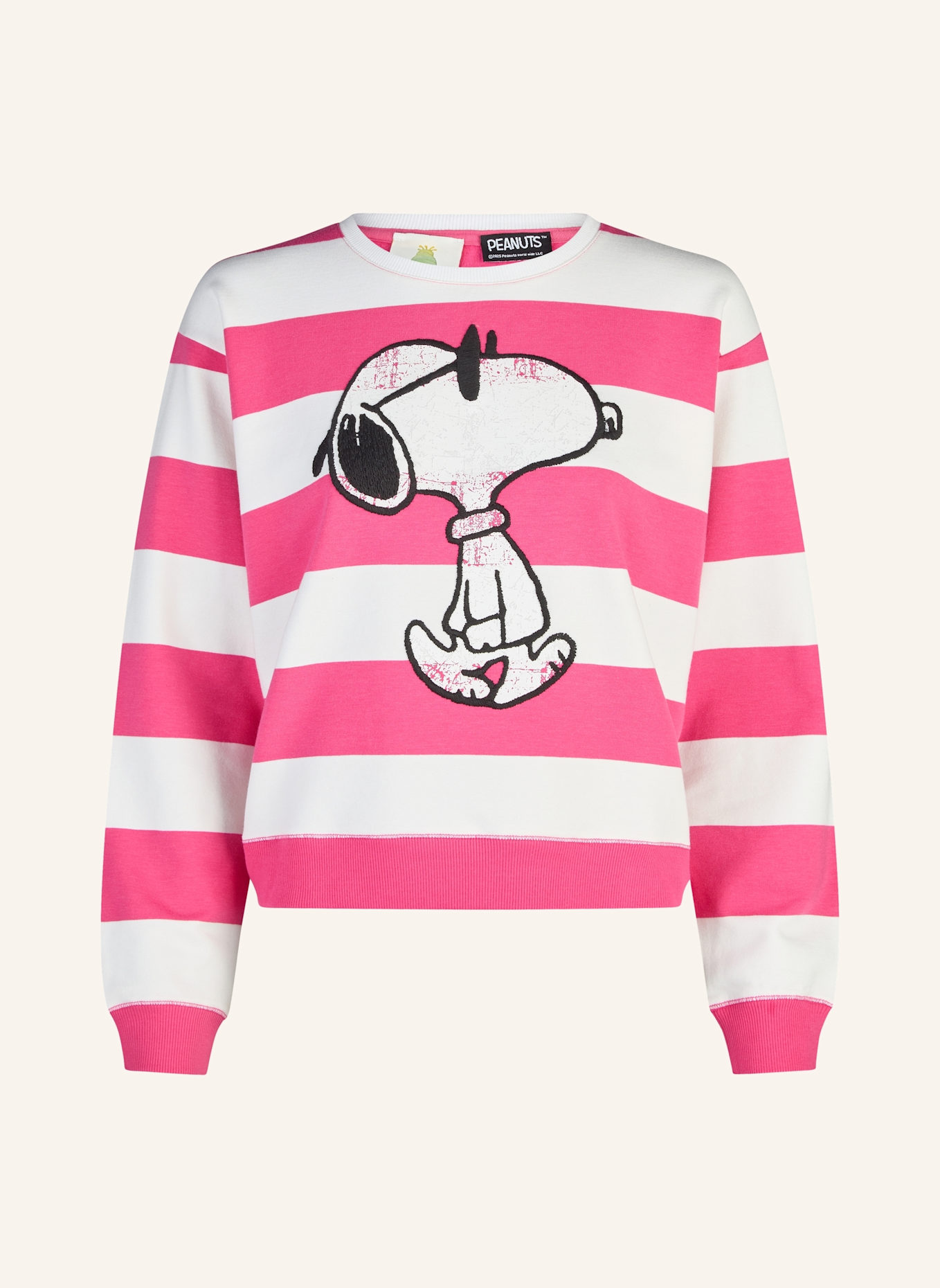 Princess GOES HOLLYWOOD Sweatshirt: PINK/ WEISS