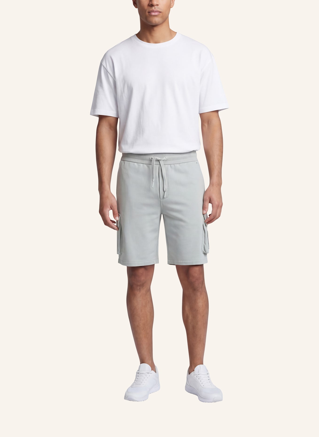 MOOSE KNUCKLES Cargoshorts HARTSFIELD: GRAU
