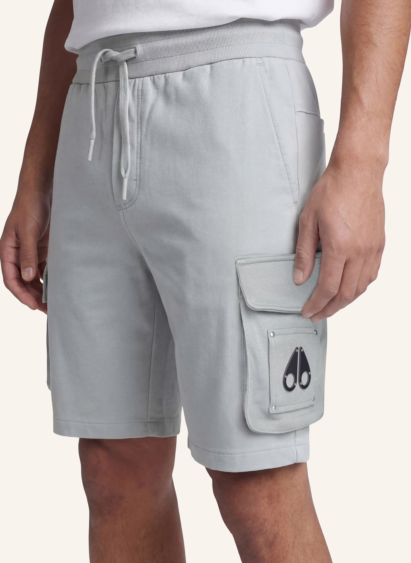 MOOSE KNUCKLES Cargoshorts HARTSFIELD: GRAU