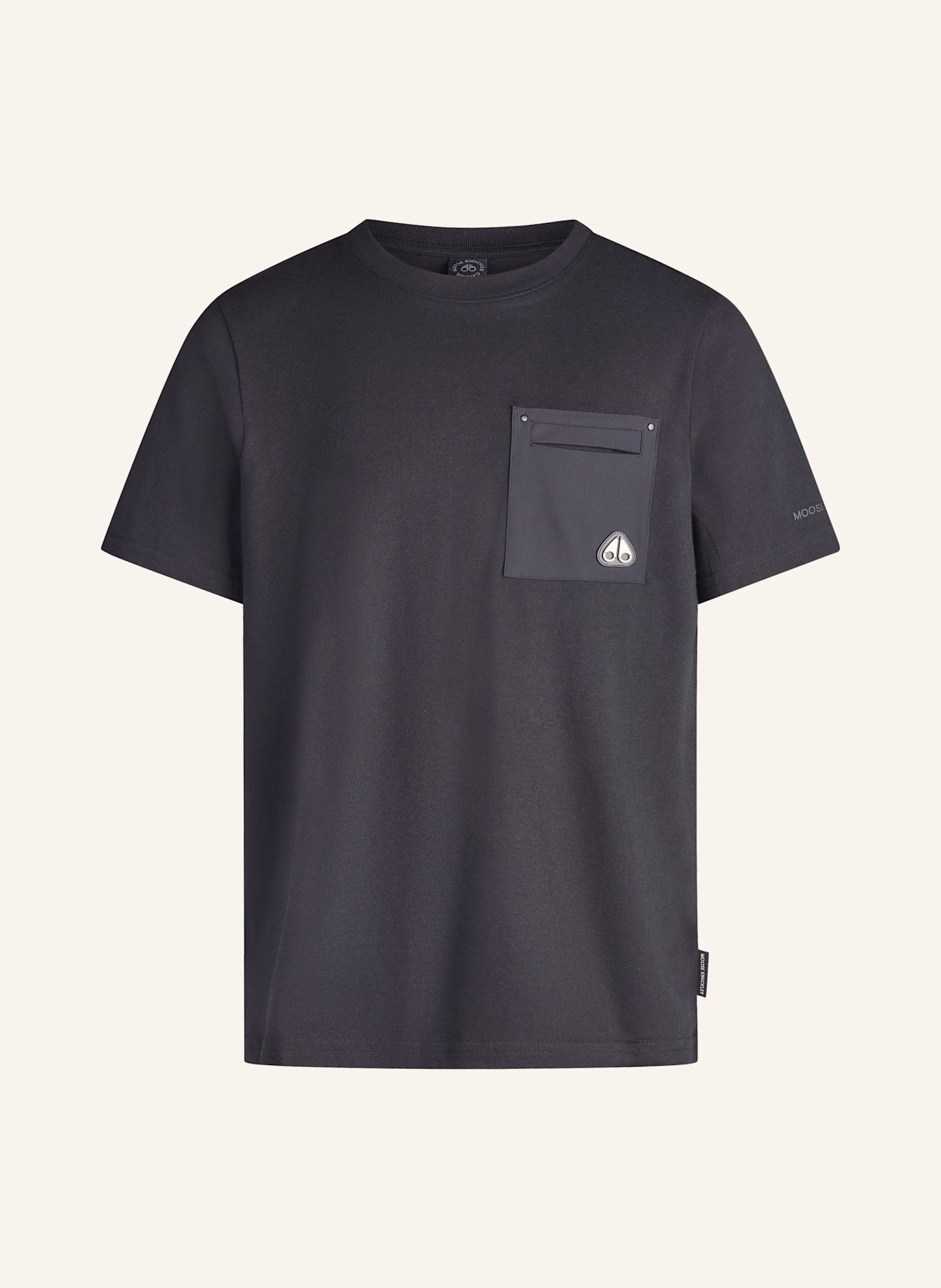 MOOSE KNUCKLES T-Shirt DALON: SCHWARZ