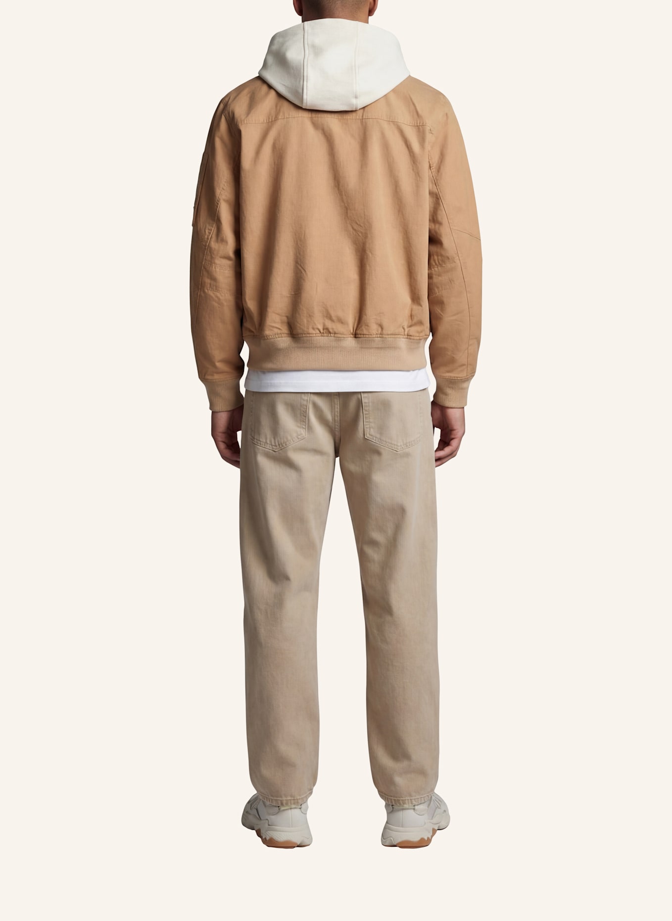 MOOSE KNUCKLES Bomberjacke SKYLARK: BEIGE/ ECRU